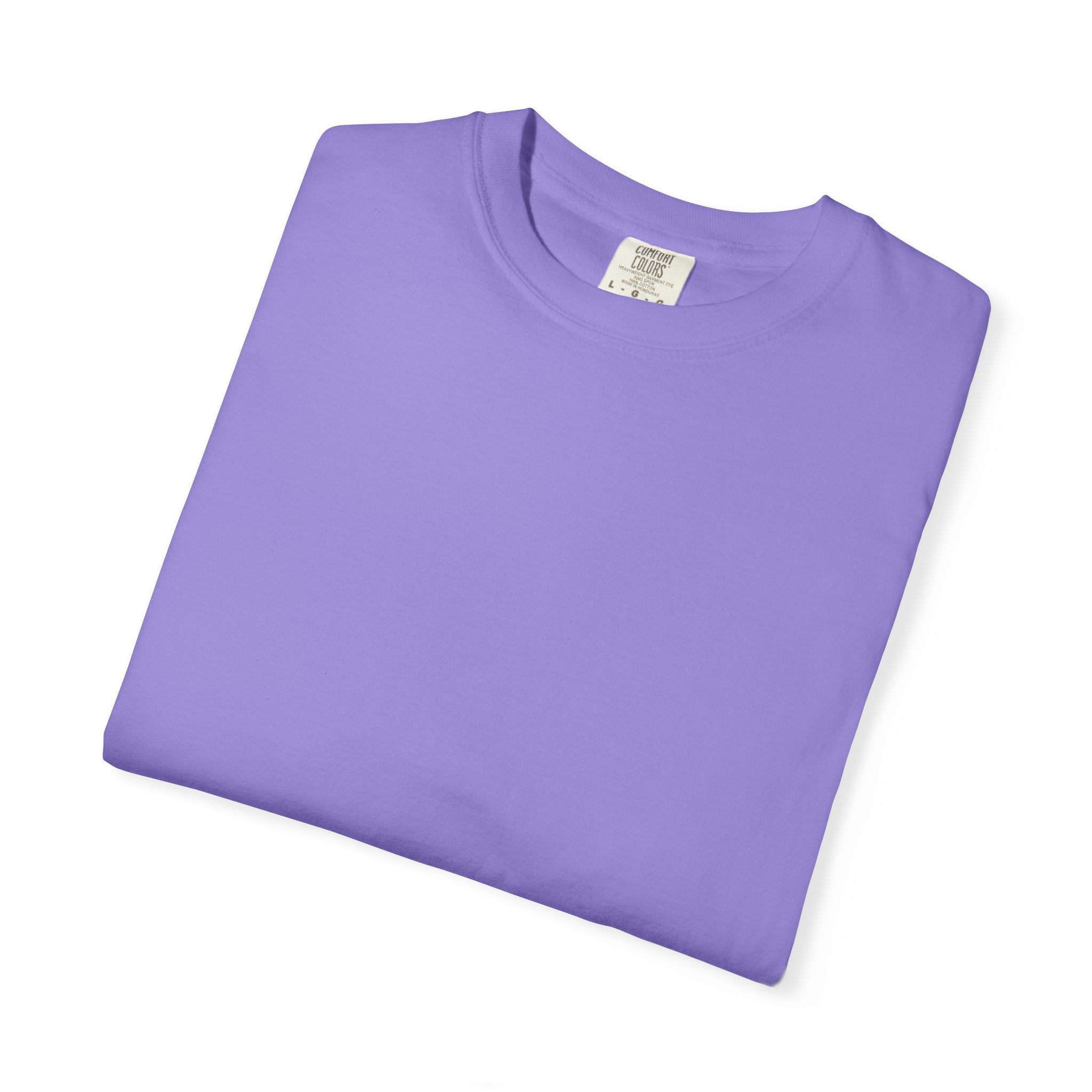 Classic Blank Garment-Dyed T-Shirt — Minimal Crew Tee
