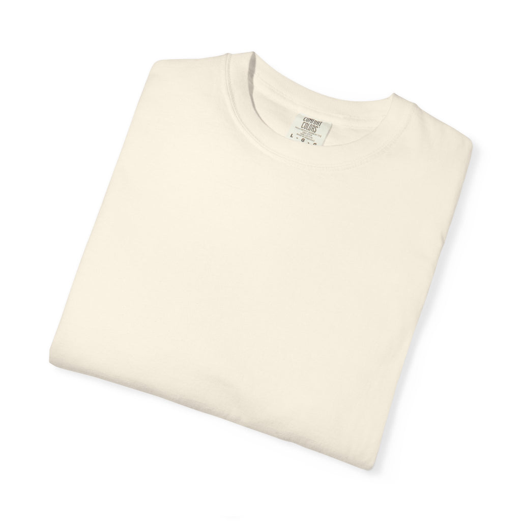 Classic Blank Garment-Dyed T-Shirt — Minimal Crew Tee