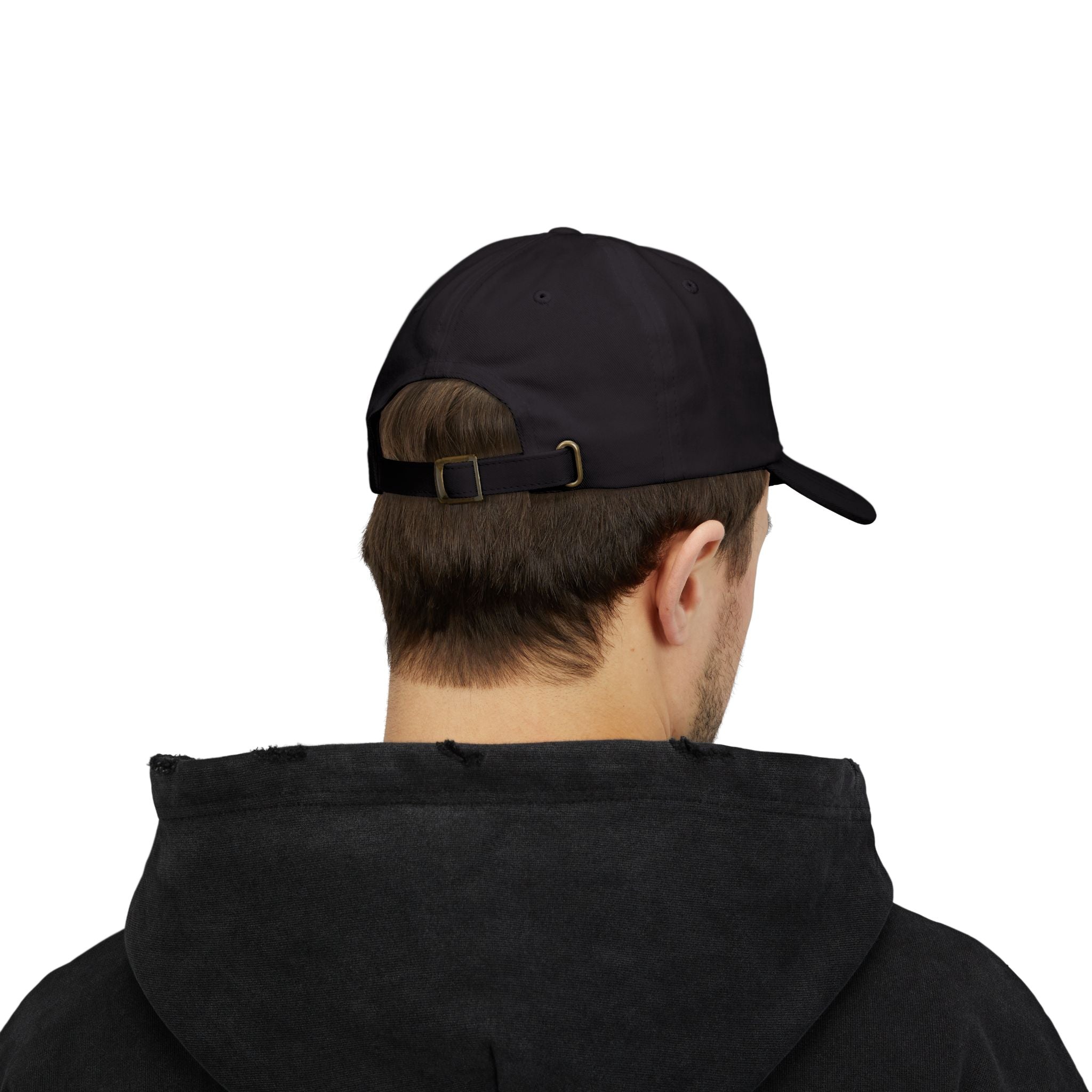 Dad Cap — "View From Above" Minimal Patch Baseball Hat