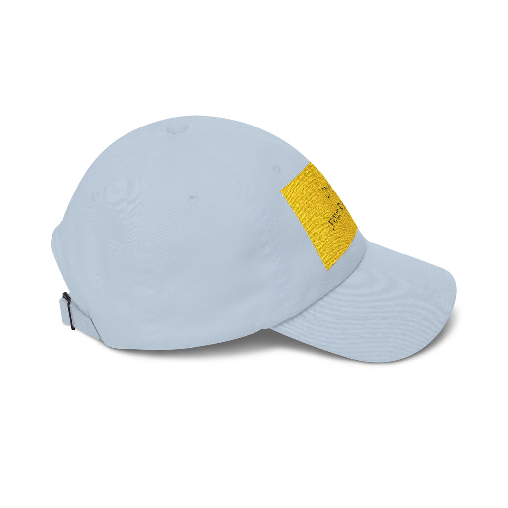 Choose Your Response Dad Cap – White Embroidered Baseball Hat