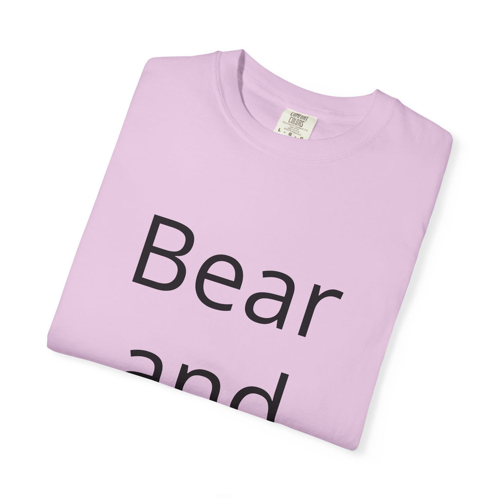 Bear and Forbear T-Shirt — Funny Wordplay Tee