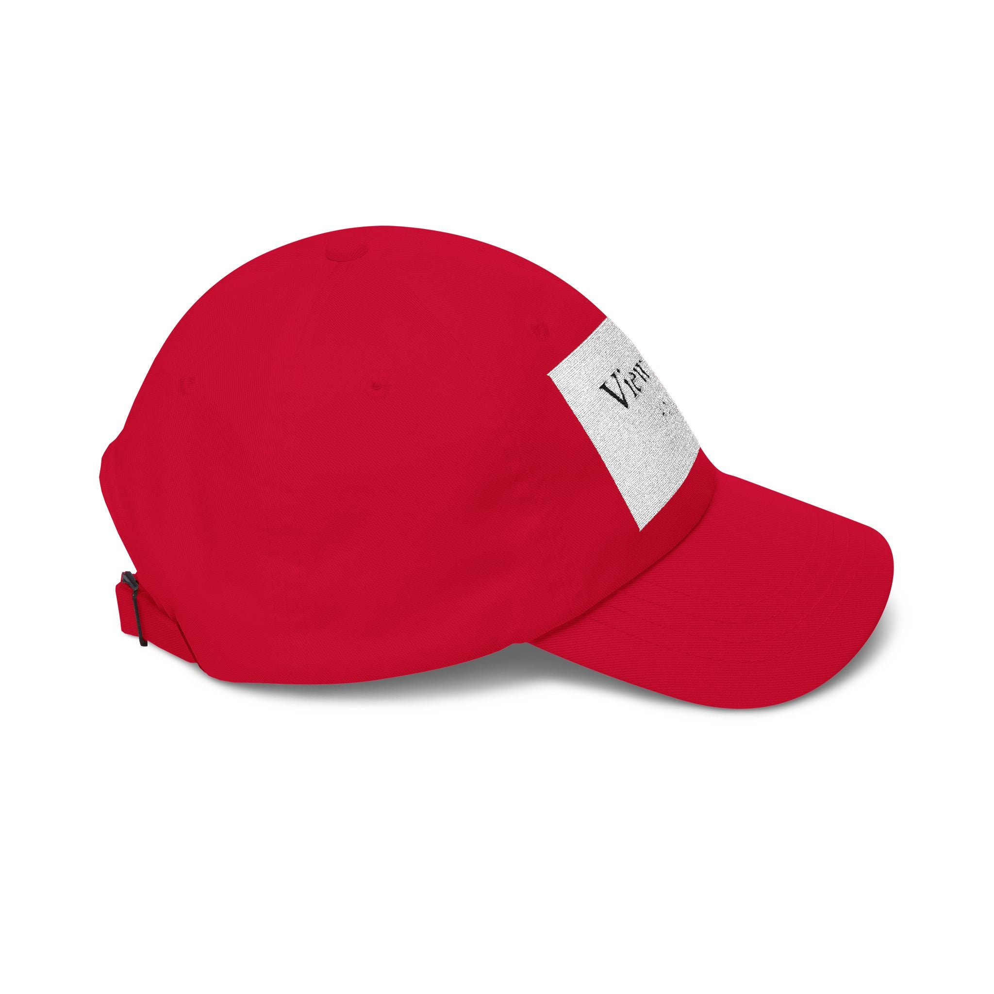 Dad Cap — "View From Above" Minimal Patch Baseball Hat