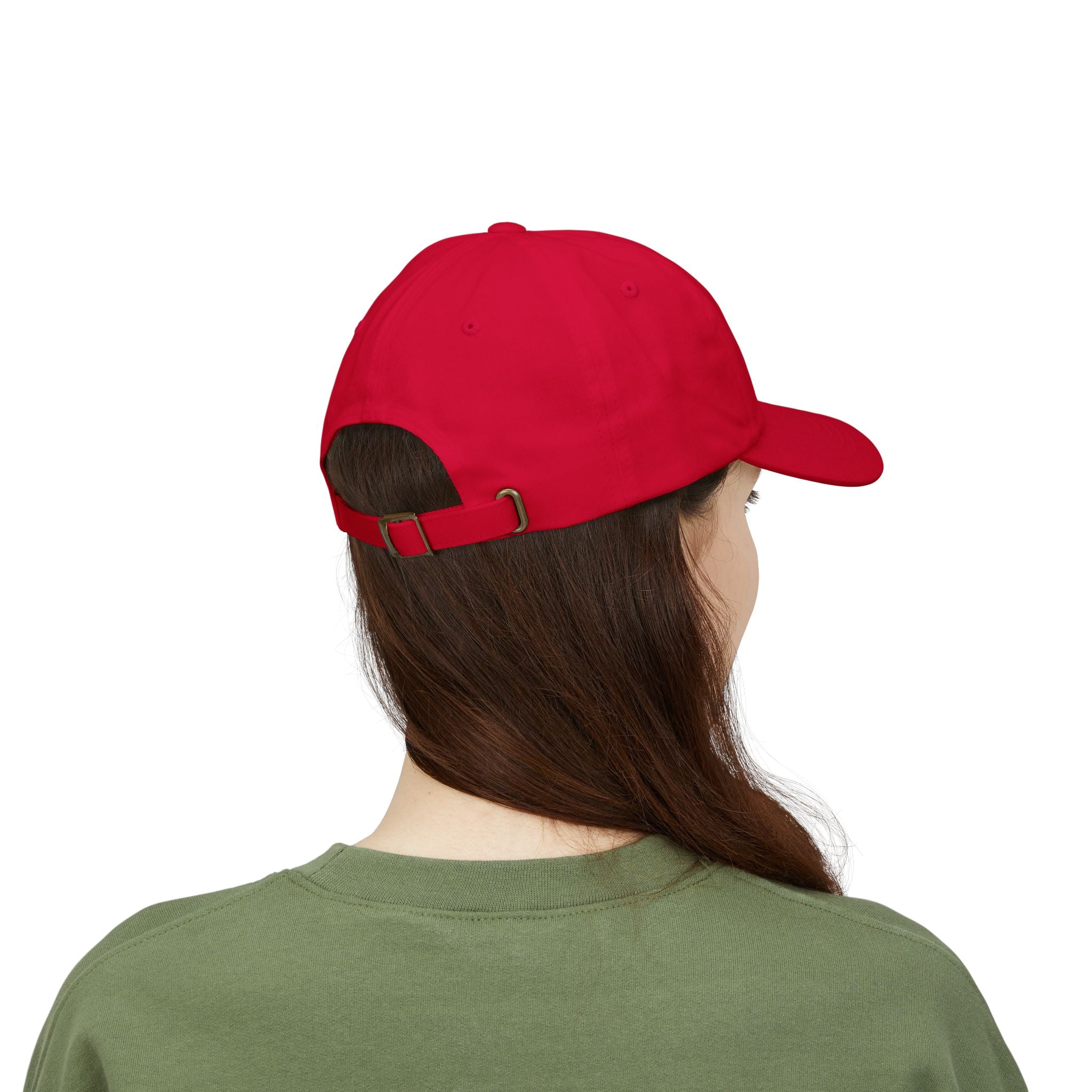 Dad Cap — "Be Yourself By Yourself" Embroidered Self-Love Baseball Hat