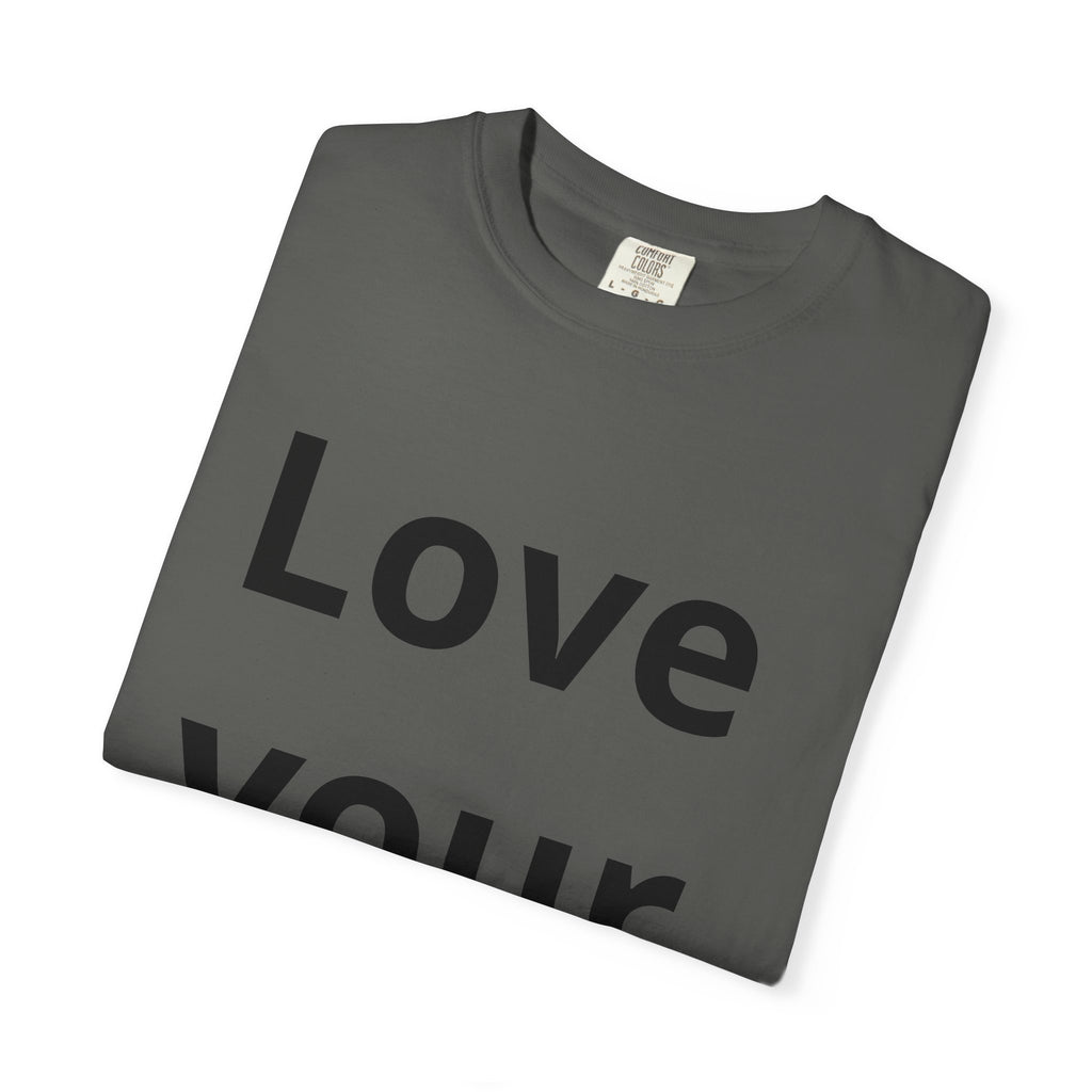Love Your Fate T-Shirt — Minimal Inspirational Quote Tee