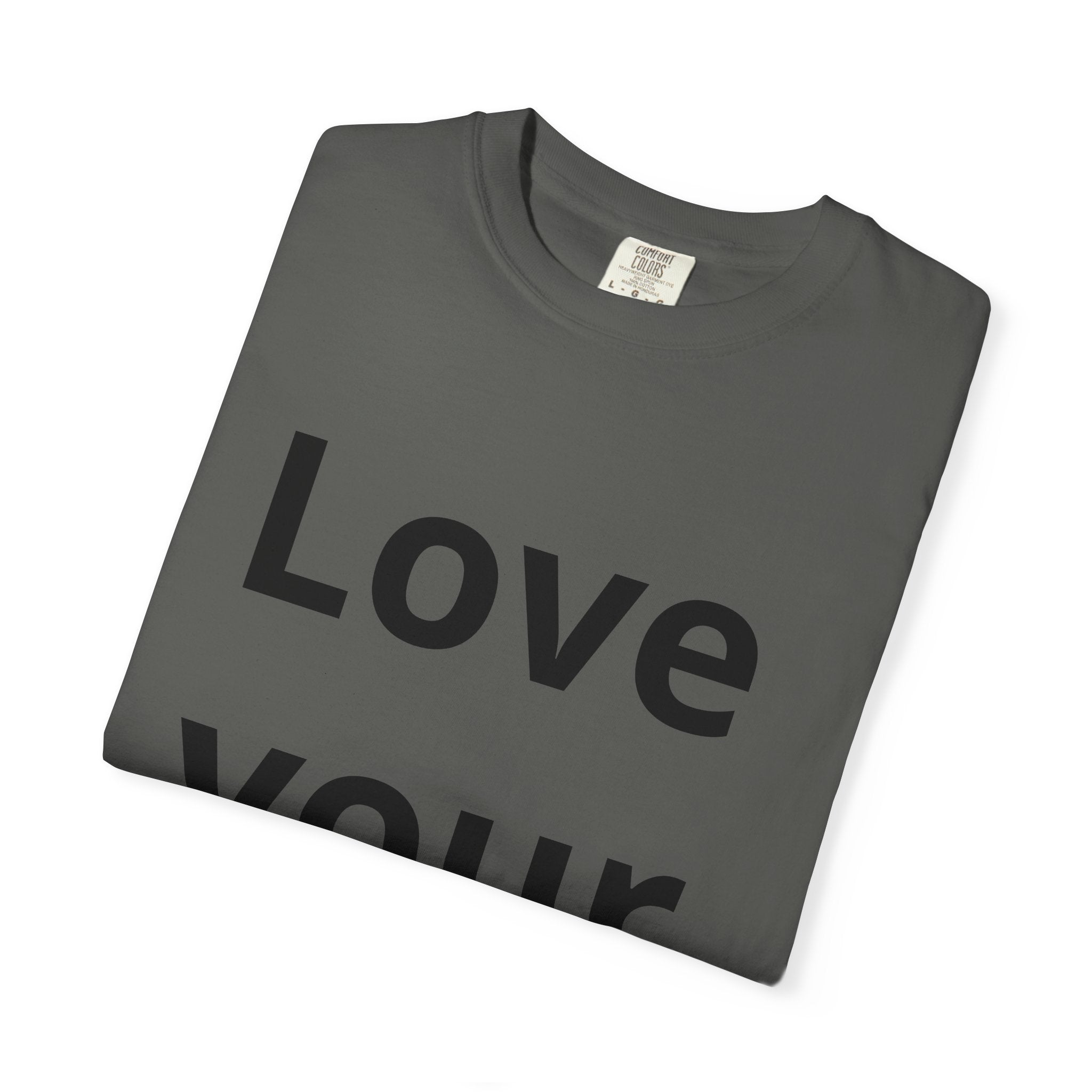 Love Your Fate T-Shirt — Minimal Inspirational Quote Tee