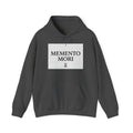 Memento Mori Hoodie — Minimal Hourglass Death-Reminder Pullover