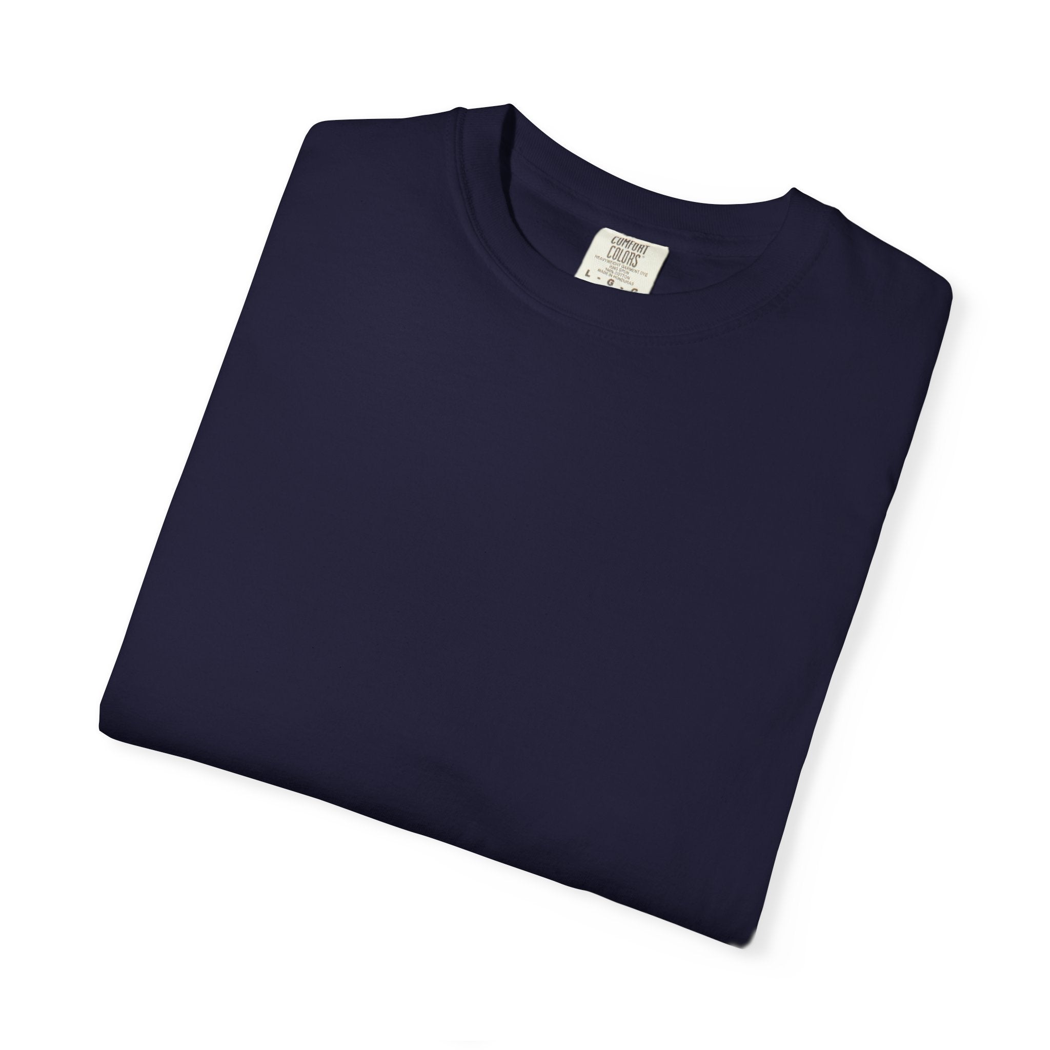 Classic Blank Garment-Dyed T-Shirt — Minimal Crew Tee