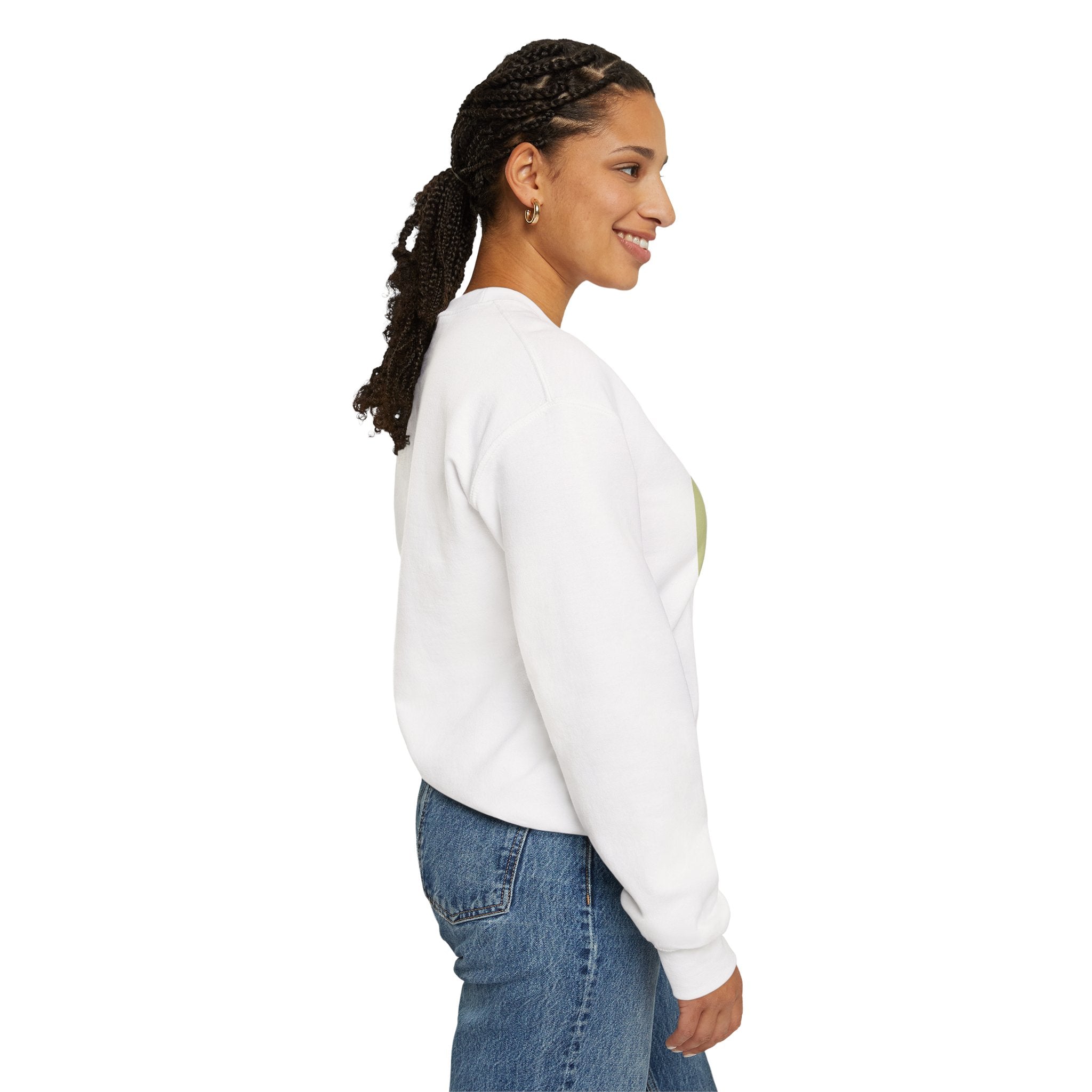 Crewneck Sweatshirt — 'Choose Your Response' Minimalist Motivational Pullover