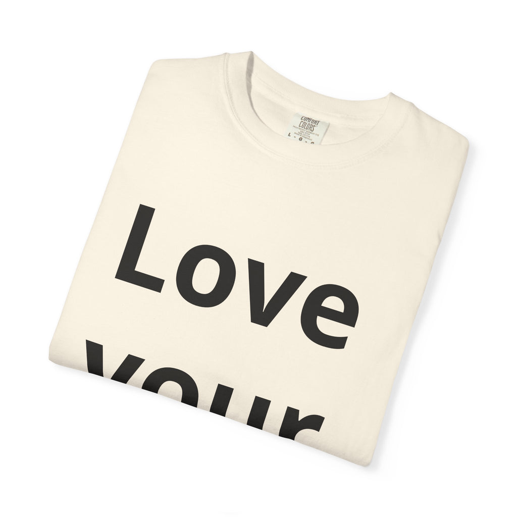 Love Your Fate T-Shirt — Minimal Inspirational Quote Tee
