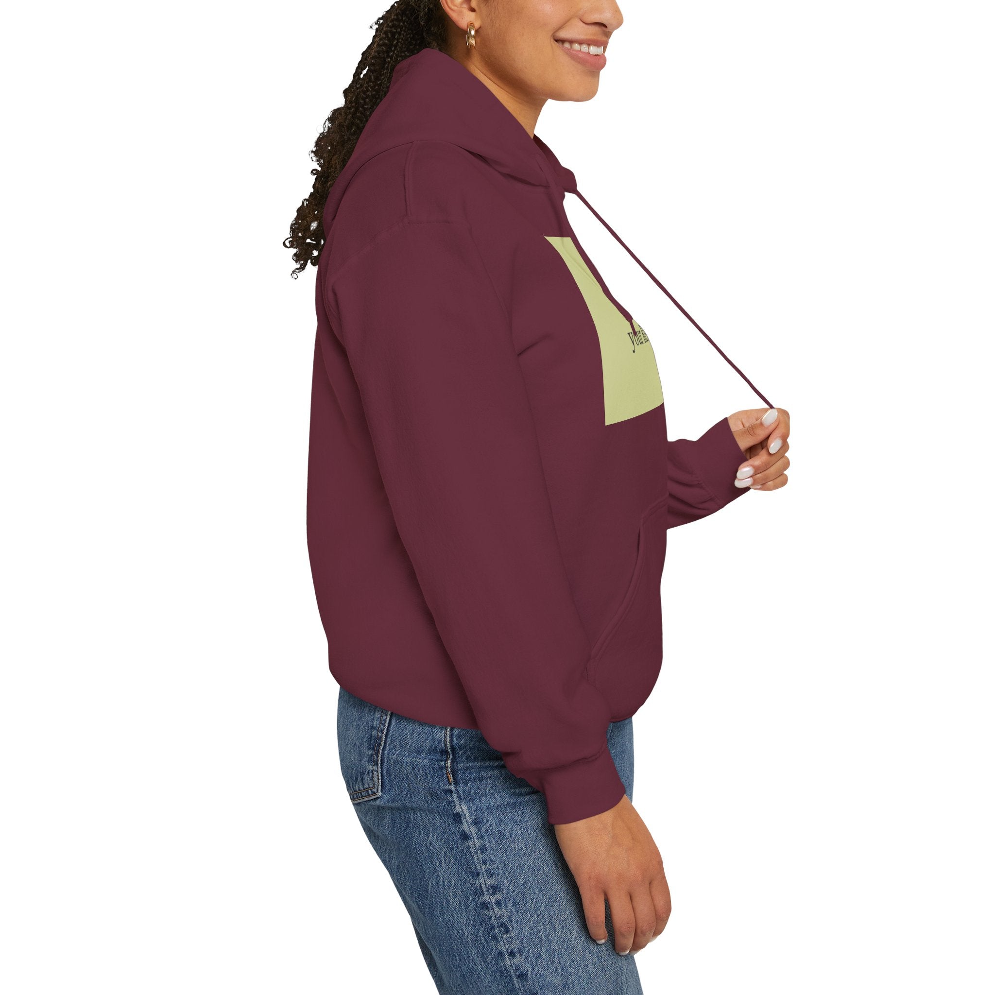 Hoodie — "Choose Your Response" Minimal Motivational Pullover