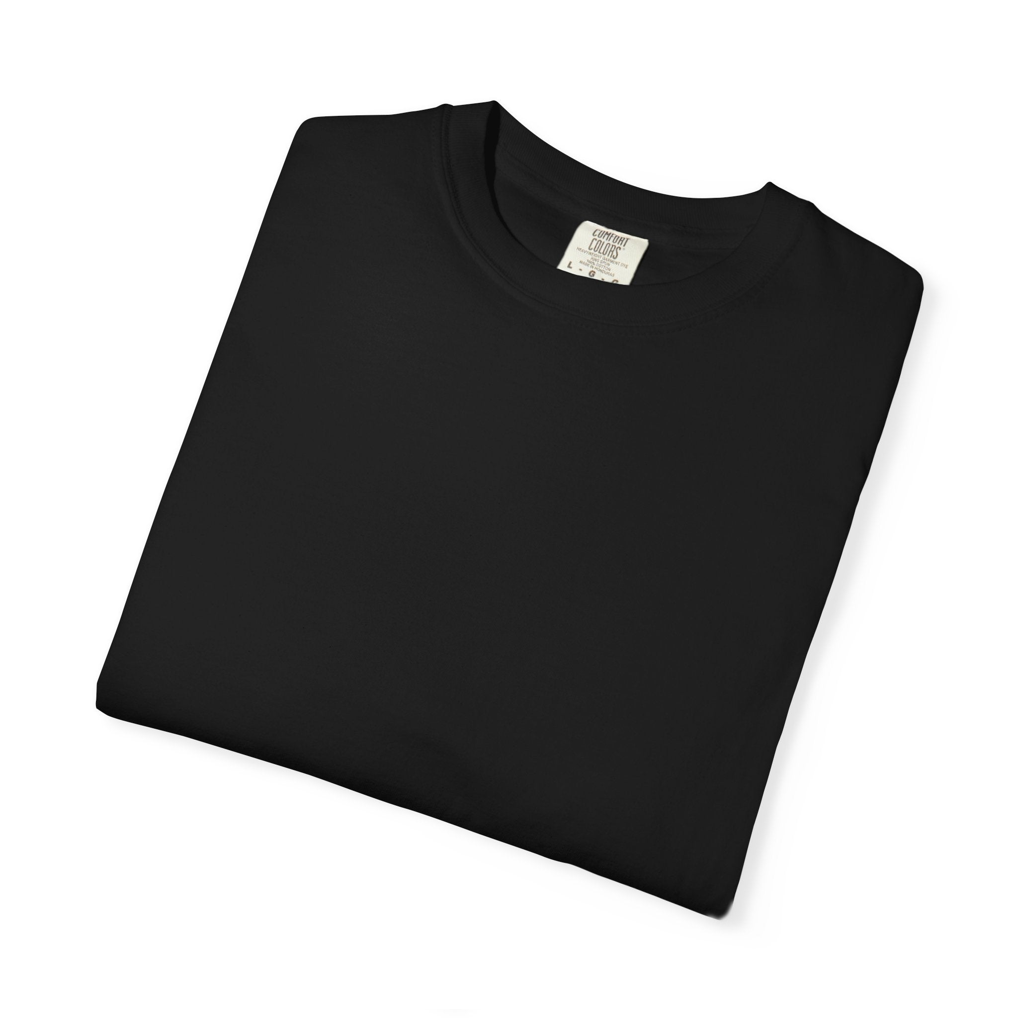Classic Blank Garment-Dyed T-Shirt — Minimal Crew Tee