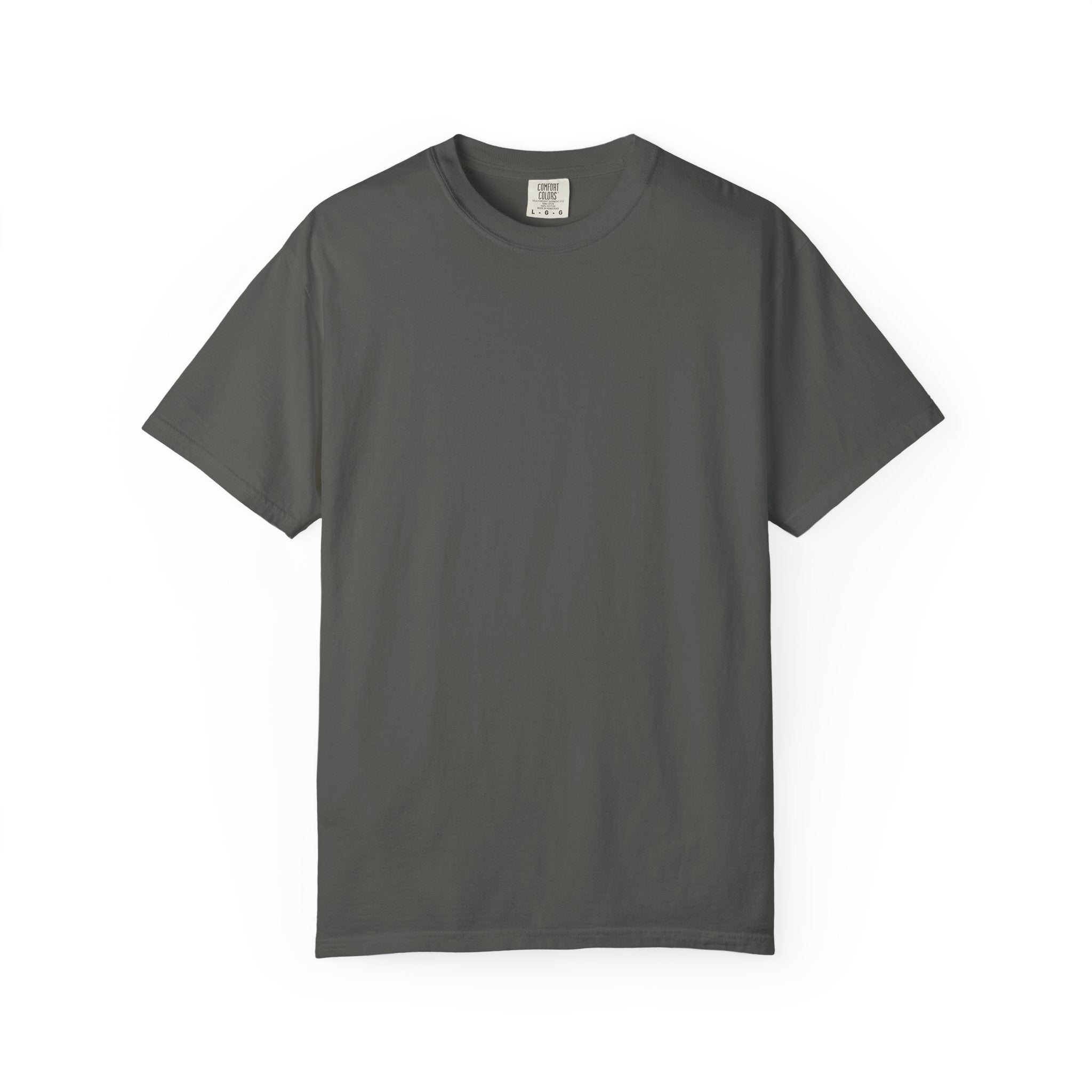 Classic Blank Garment-Dyed T-Shirt — Minimal Crew Tee