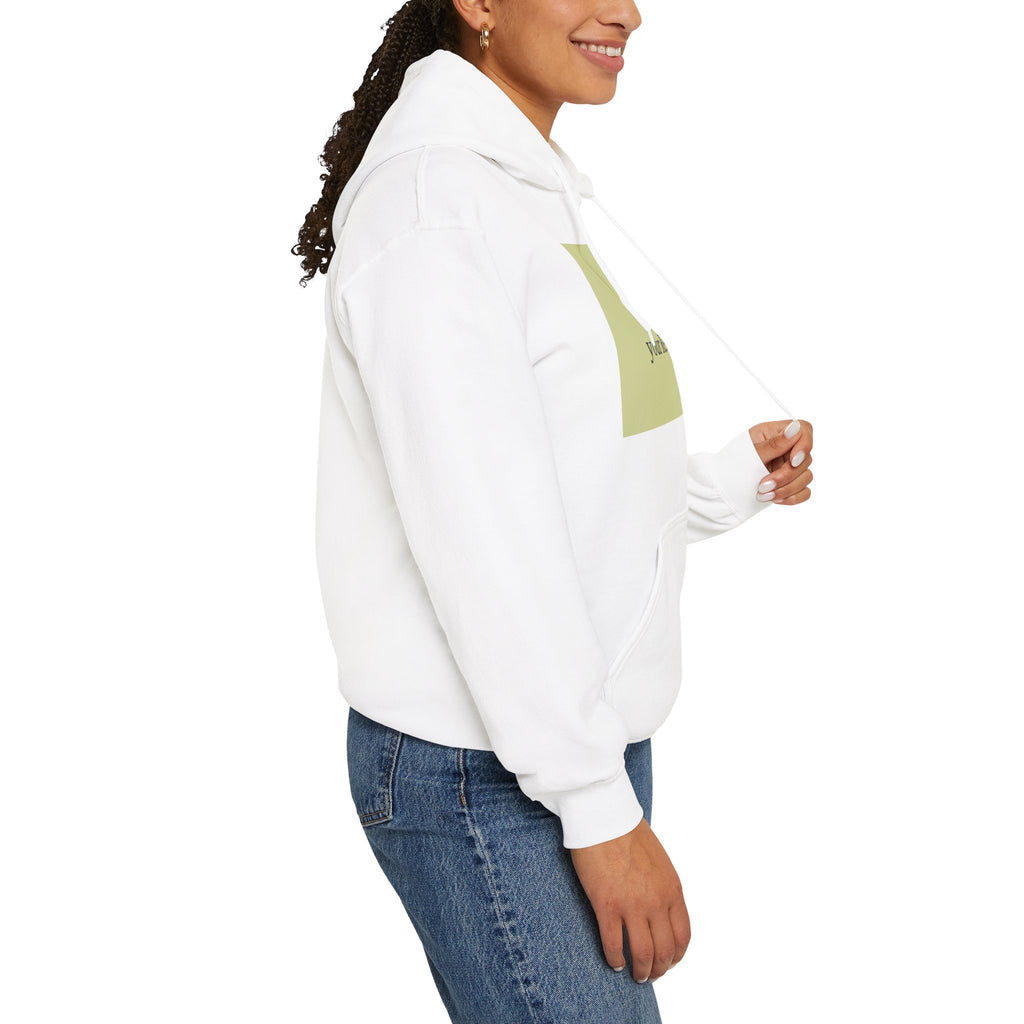 Hoodie — "Choose Your Response" Minimal Motivational Pullover