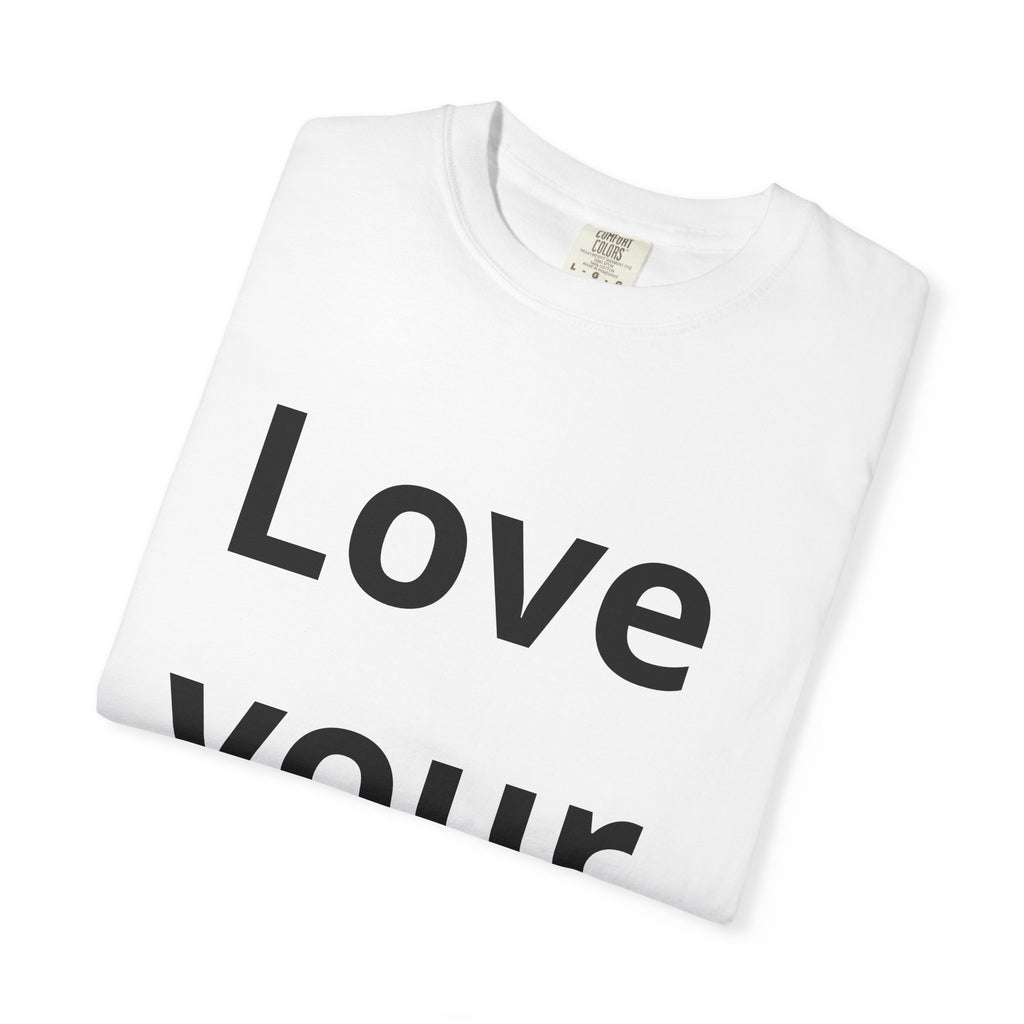 Love Your Fate T-Shirt — Minimal Inspirational Quote Tee