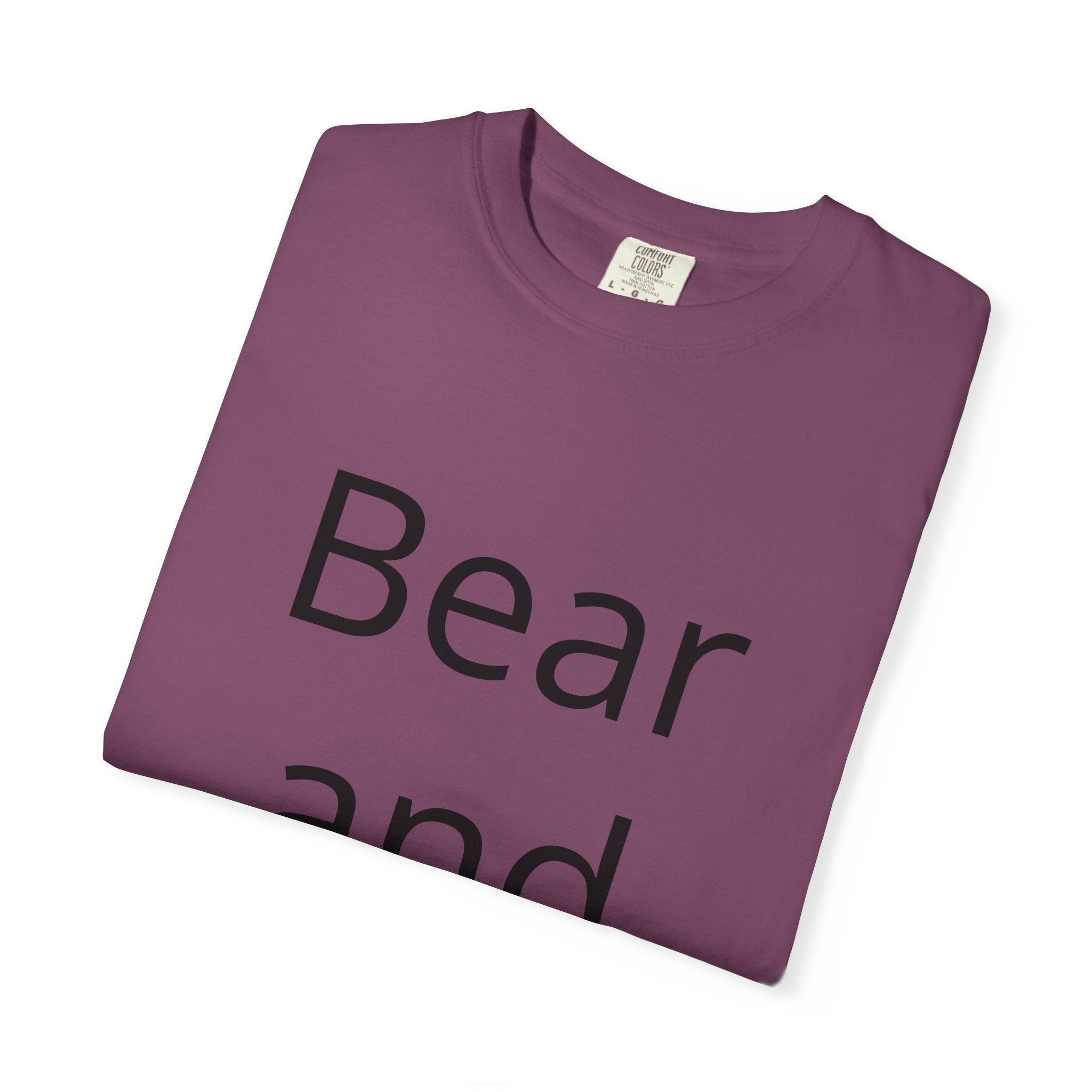 Bear and Forbear T-Shirt — Funny Wordplay Tee