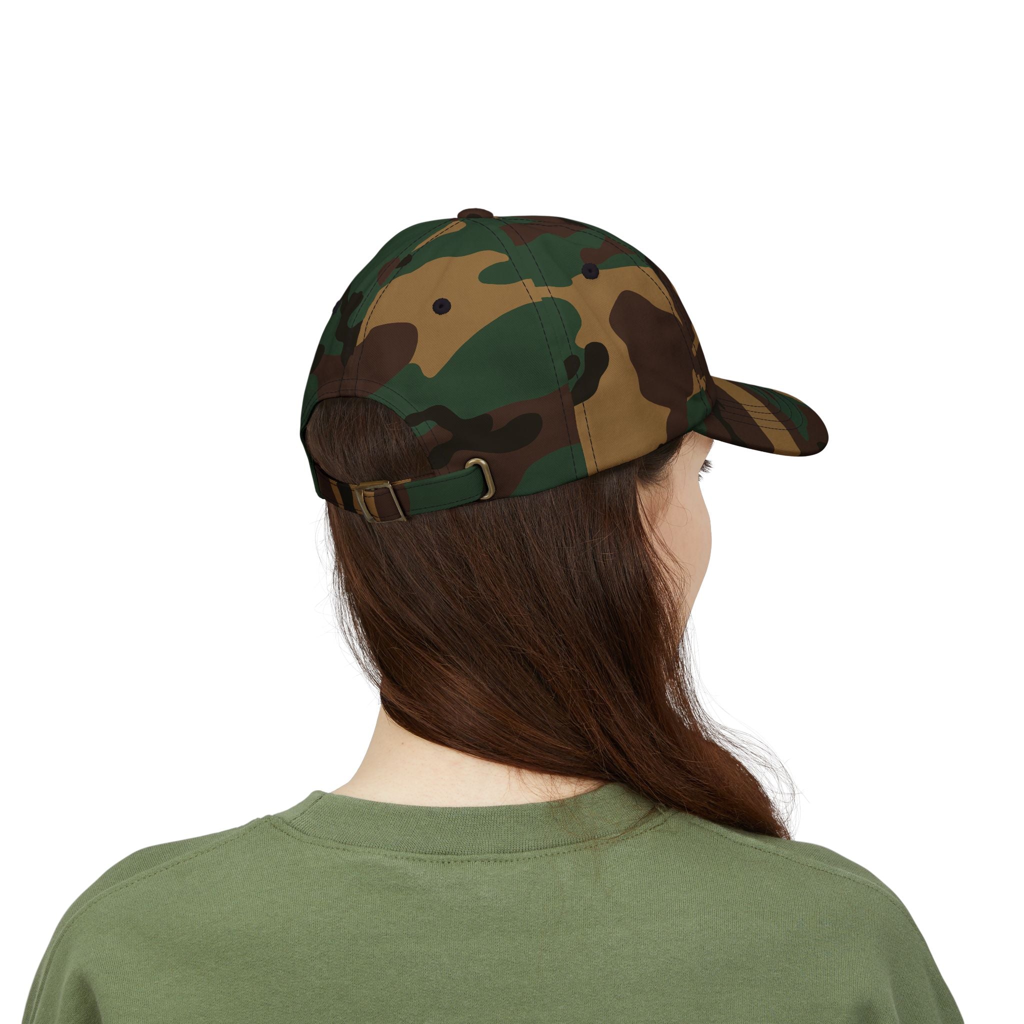 Love Your Fate Dad Cap – Minimal Embroidered White Baseball Hat