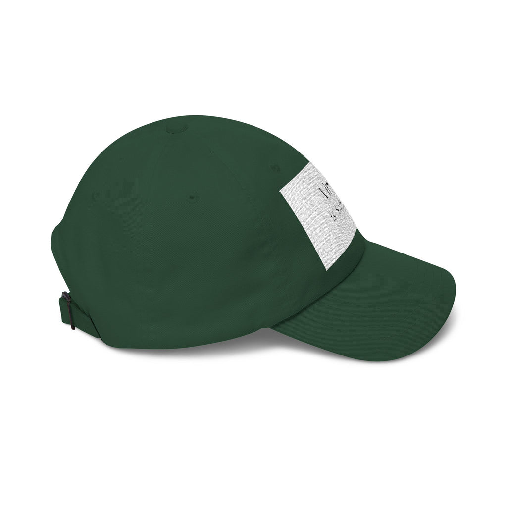 Dad Cap — "Virtue is Sufficient" Embroidered Classic Hat