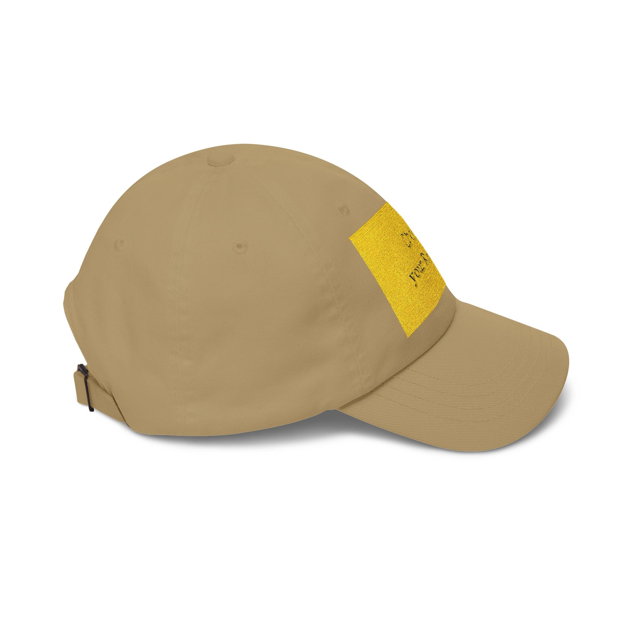 Choose Your Response Dad Cap – White Embroidered Baseball Hat