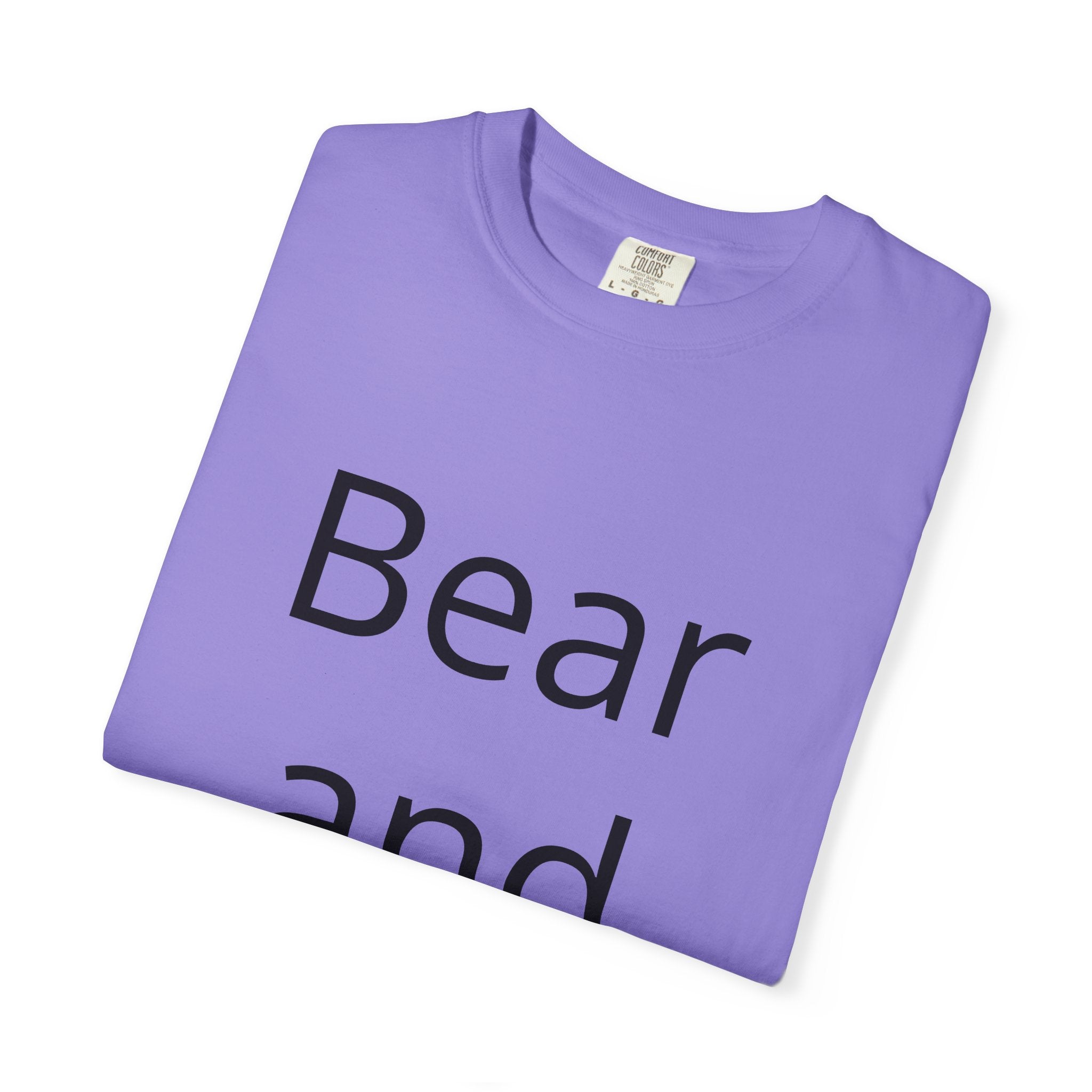 Bear and Forbear T-Shirt — Funny Wordplay Tee