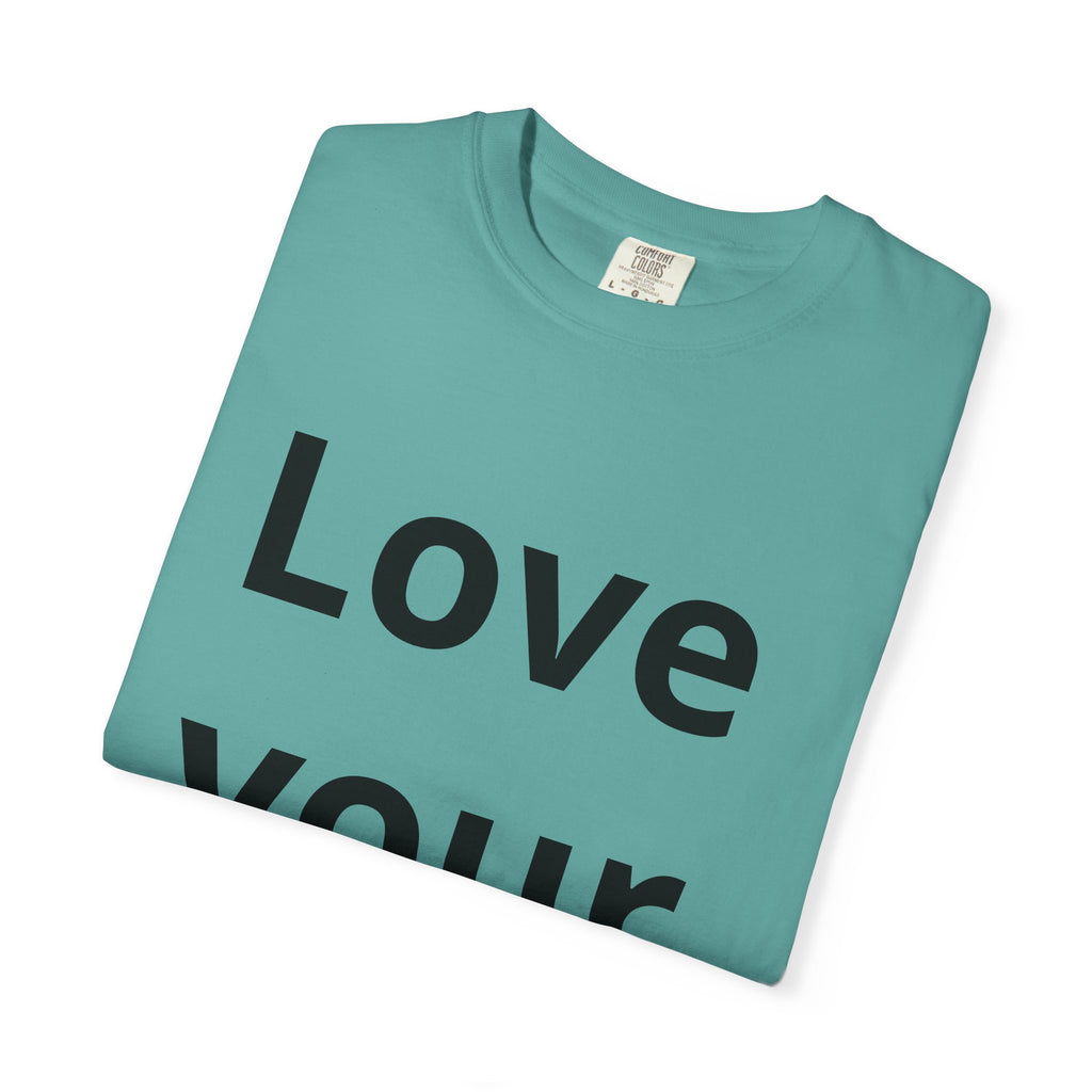 Love Your Fate T-Shirt — Minimal Inspirational Quote Tee