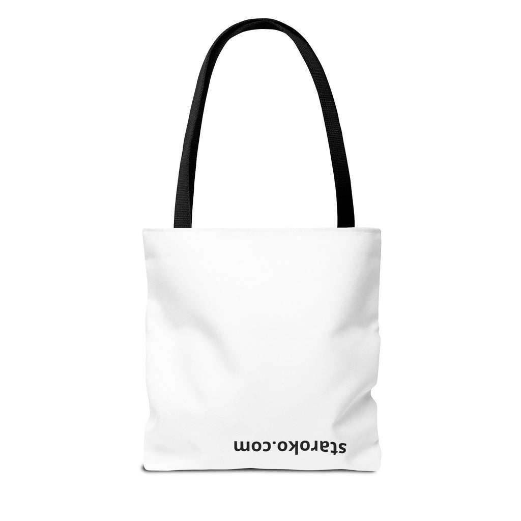 Blank White Tote Bag - Custom All-Over Print Canvas Shopper