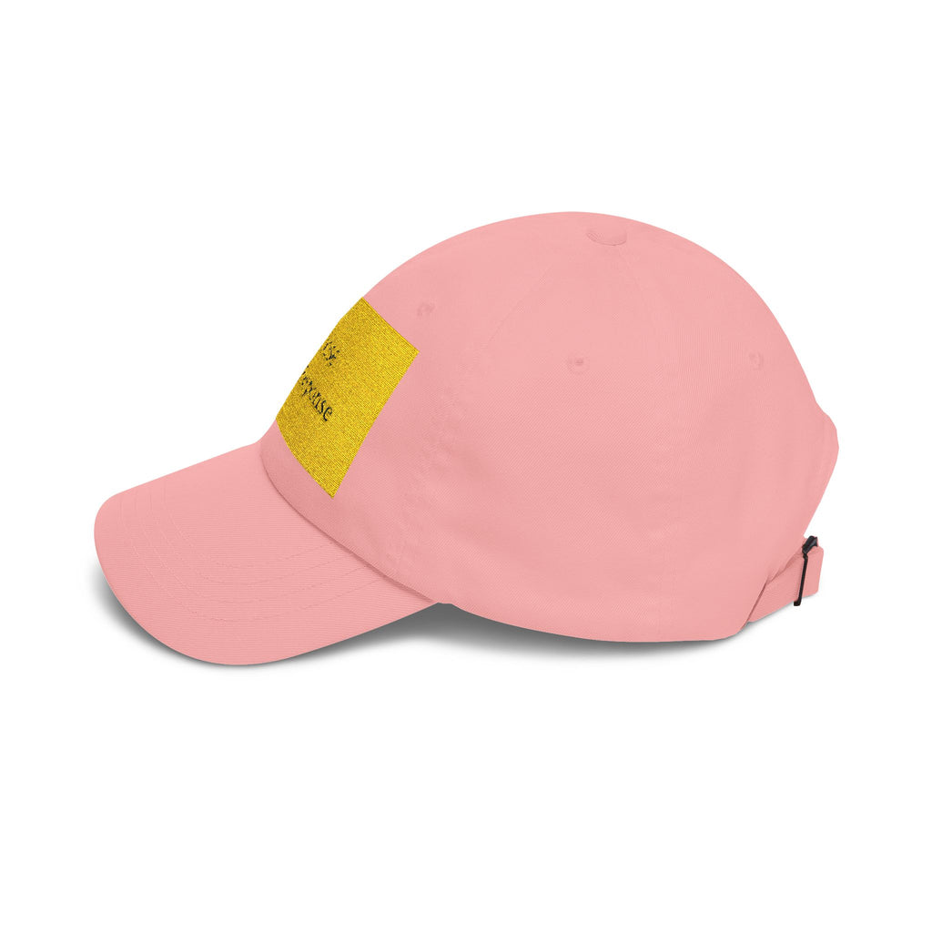 Choose Your Response Dad Cap – White Embroidered Baseball Hat