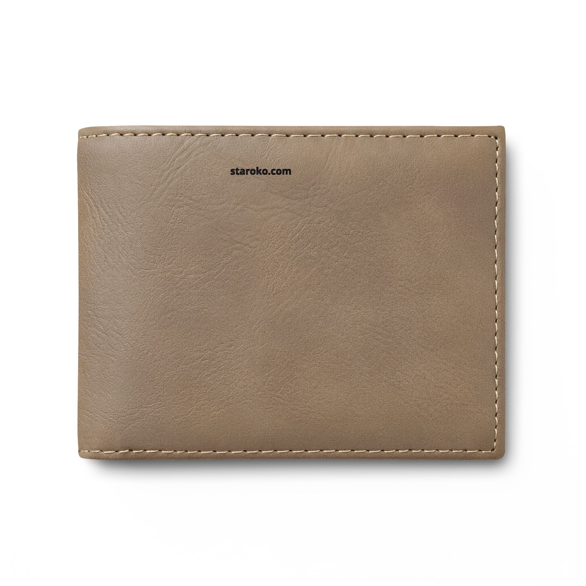 Slim Bi-Fold Wallet — Minimal Leather Flip Wallet