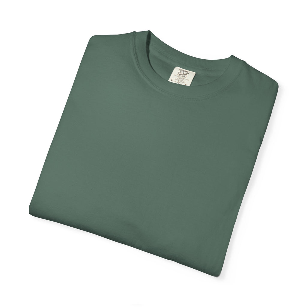 Classic Blank Garment-Dyed T-Shirt — Minimal Crew Tee