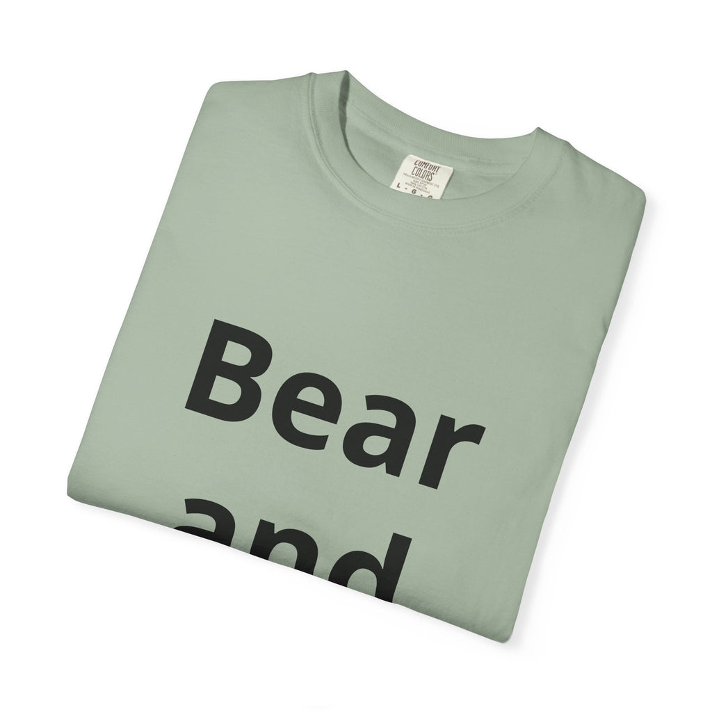 Bear and Forbear T-Shirt — Funny Wordplay Tee