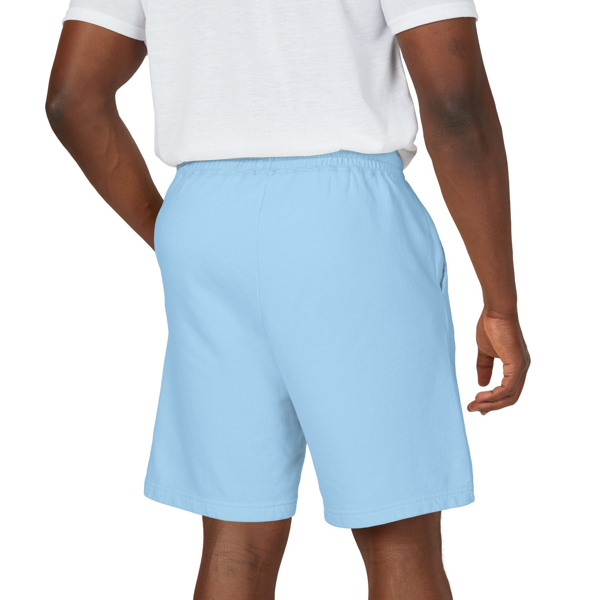 Lightweight Fleece Sweat Shorts — Garment-Dyed Casual Lounge Shorts