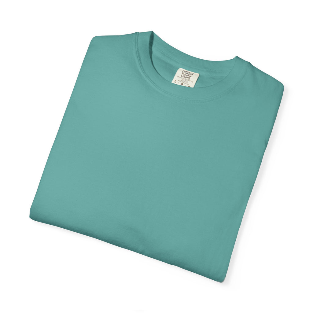 Classic Blank Garment-Dyed T-Shirt — Minimal Crew Tee