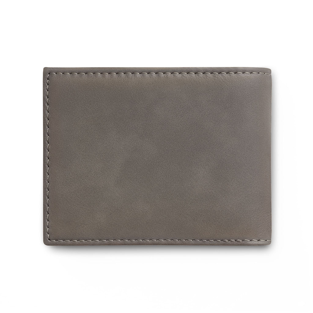Slim Bi-Fold Wallet — Minimal Leather Flip Wallet