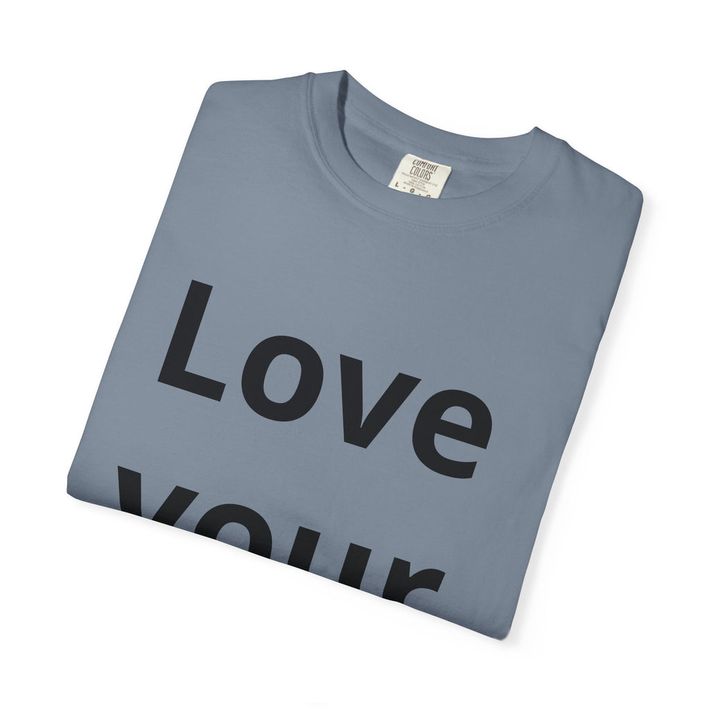 Love Your Fate T-Shirt — Minimal Inspirational Quote Tee