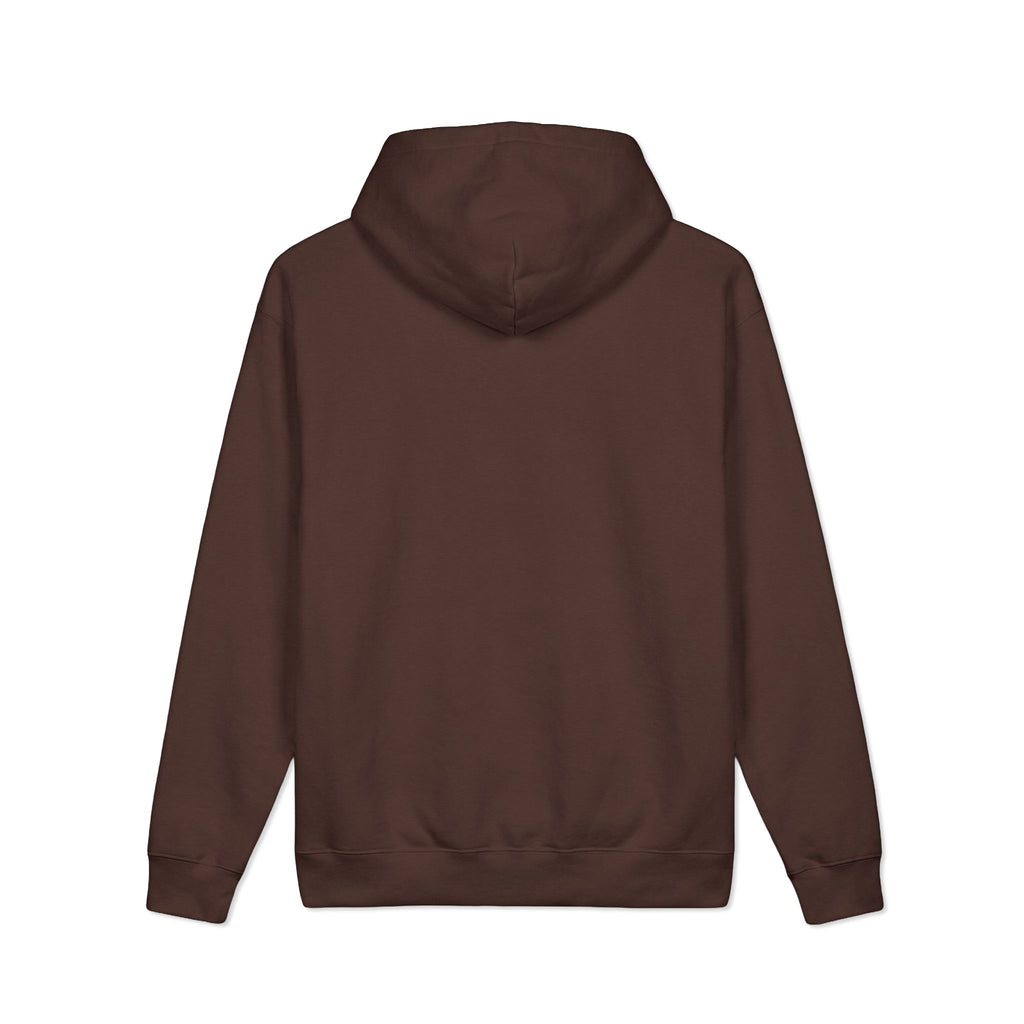 Bear and Forbear Hoodie — Cozy Brown Graphic Sweatshirt