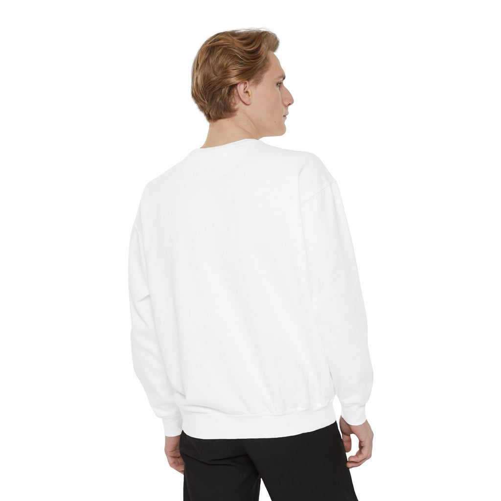 Memento Mori Sweatshirt — Minimalist Latin Reminder Sweatshirt with Hourglass