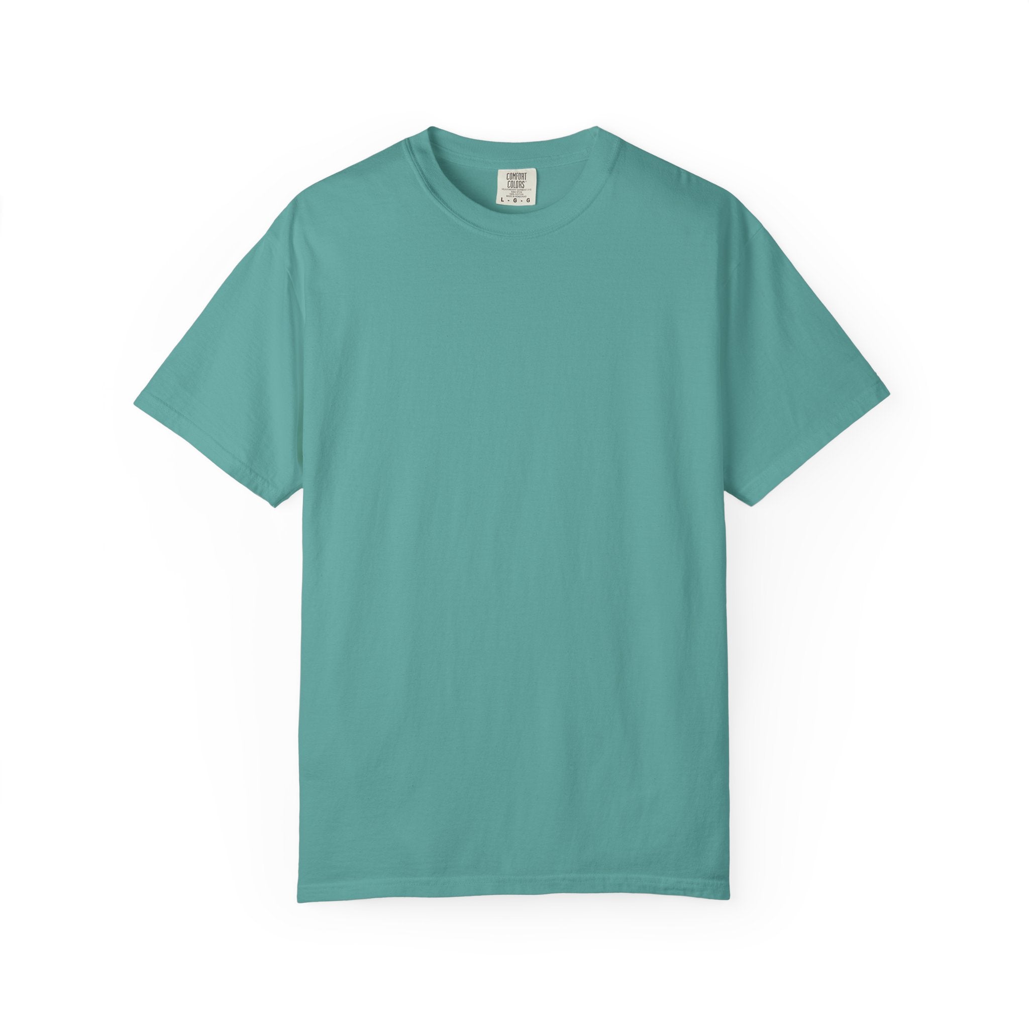Classic Blank Garment-Dyed T-Shirt — Minimal Crew Tee