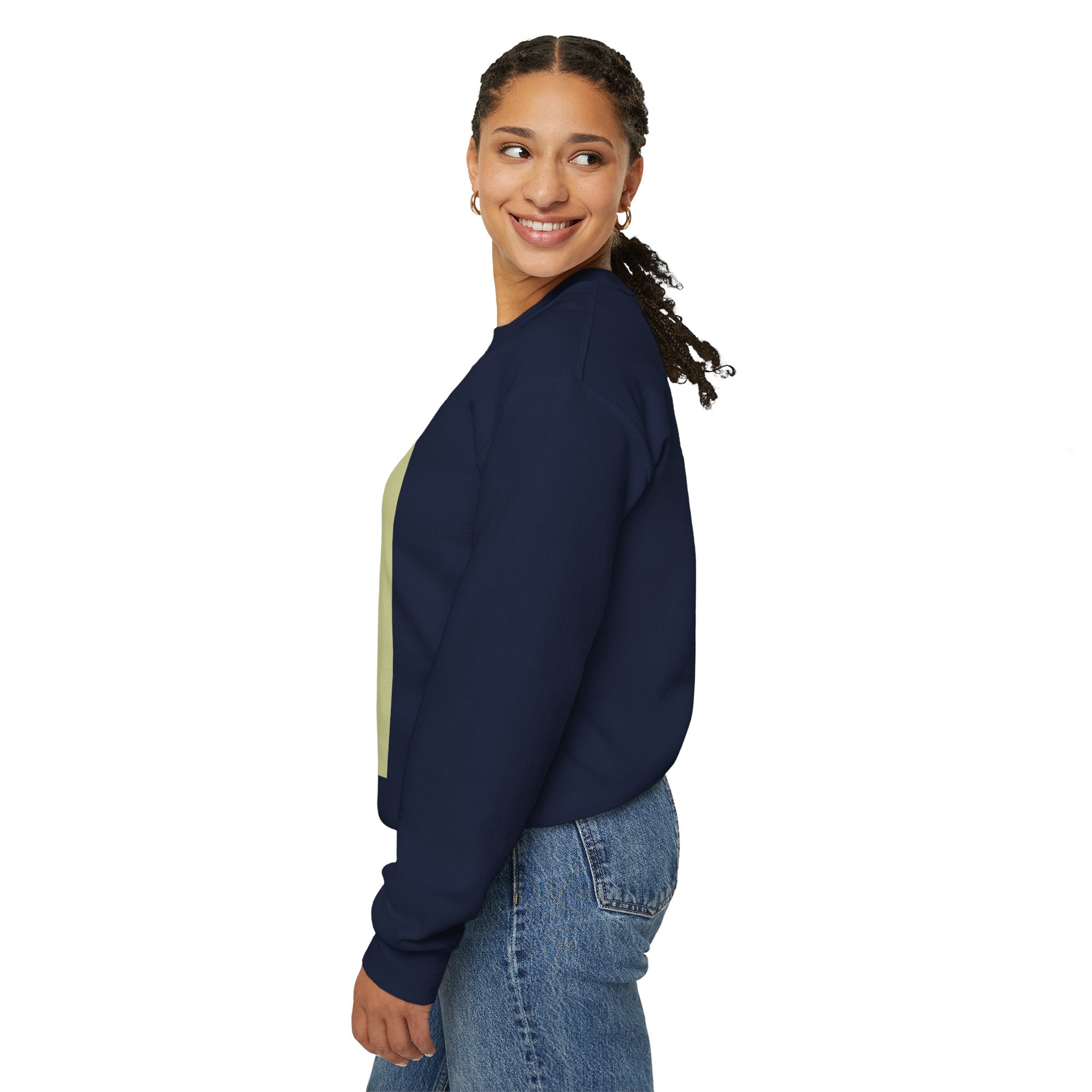 Crewneck Sweatshirt — 'Choose Your Response' Minimalist Motivational Pullover