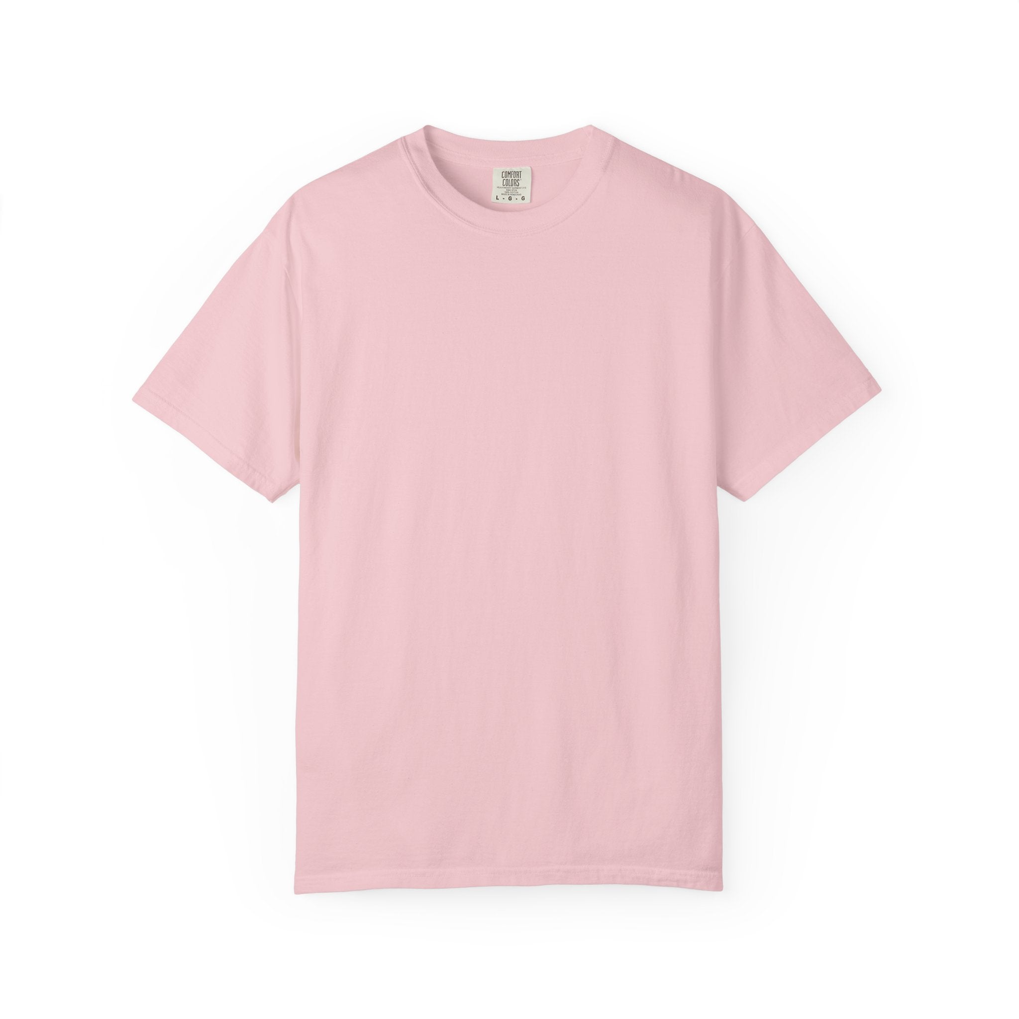Classic Blank Garment-Dyed T-Shirt — Minimal Crew Tee