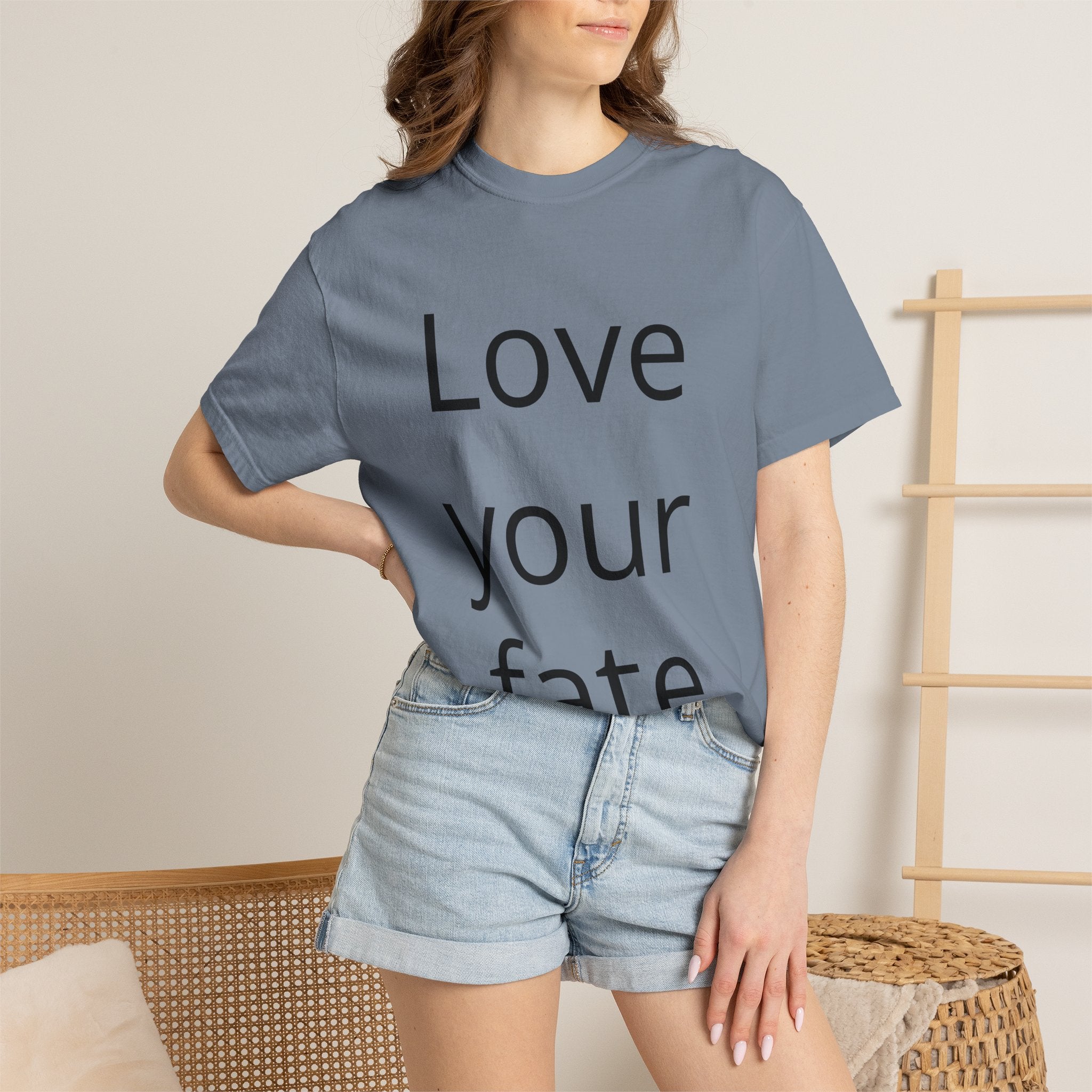 Love Your Fate T-Shirt — Minimal Inspirational Quote Tee