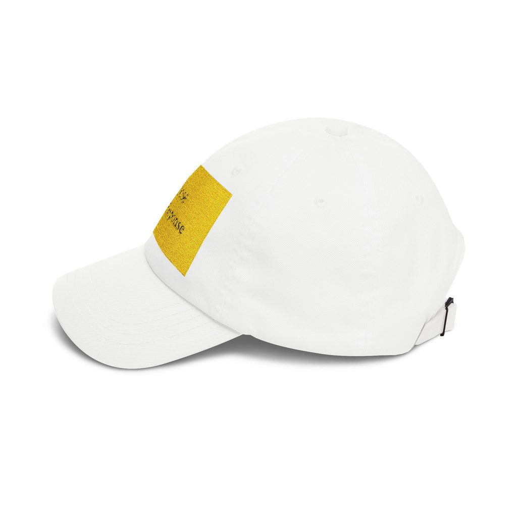 Choose Your Response Dad Cap – White Embroidered Baseball Hat