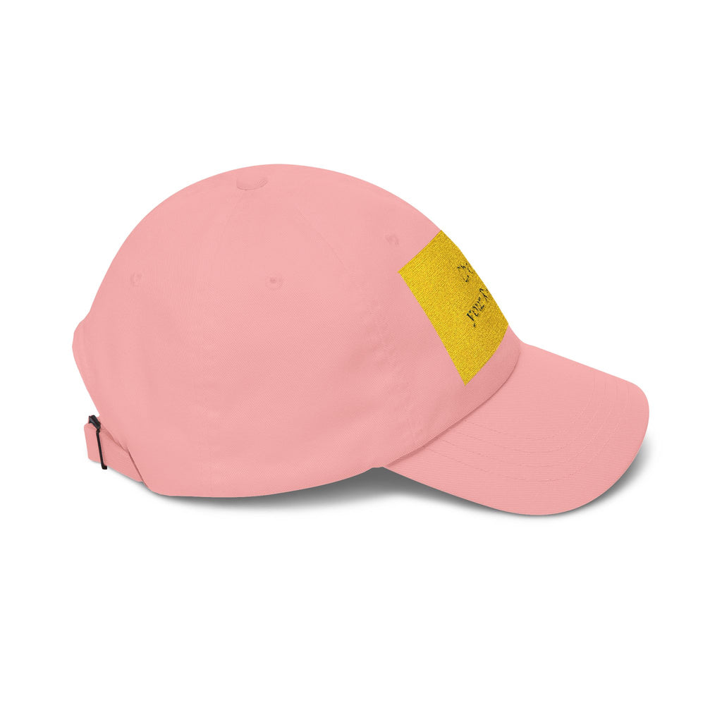 Choose Your Response Dad Cap – White Embroidered Baseball Hat