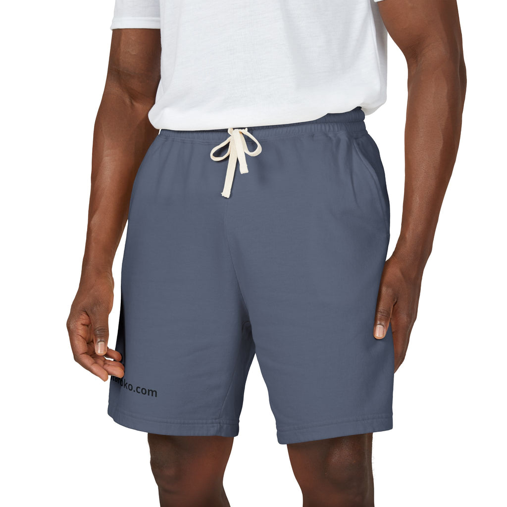 Lightweight Fleece Sweat Shorts — Garment-Dyed Casual Lounge Shorts