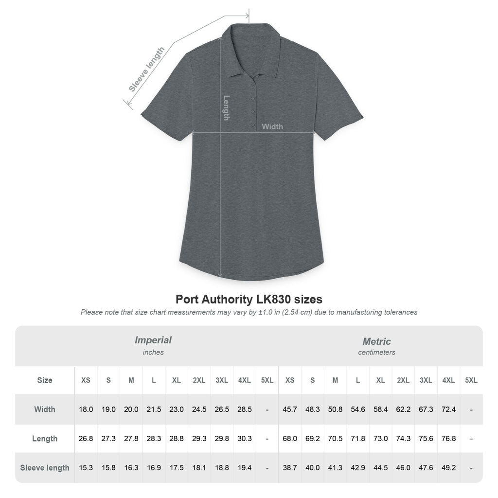 Ladies Fine Pique Blend Polo — Women's Classic Short‑Sleeve Work & Golf Shirt