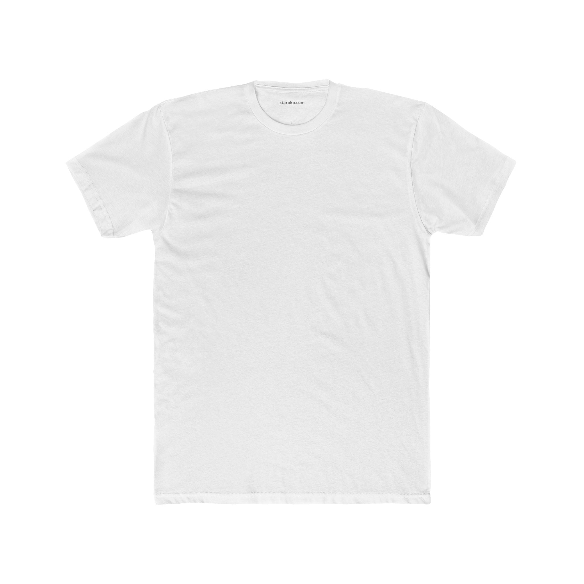Classic White Cotton T‑Shirt