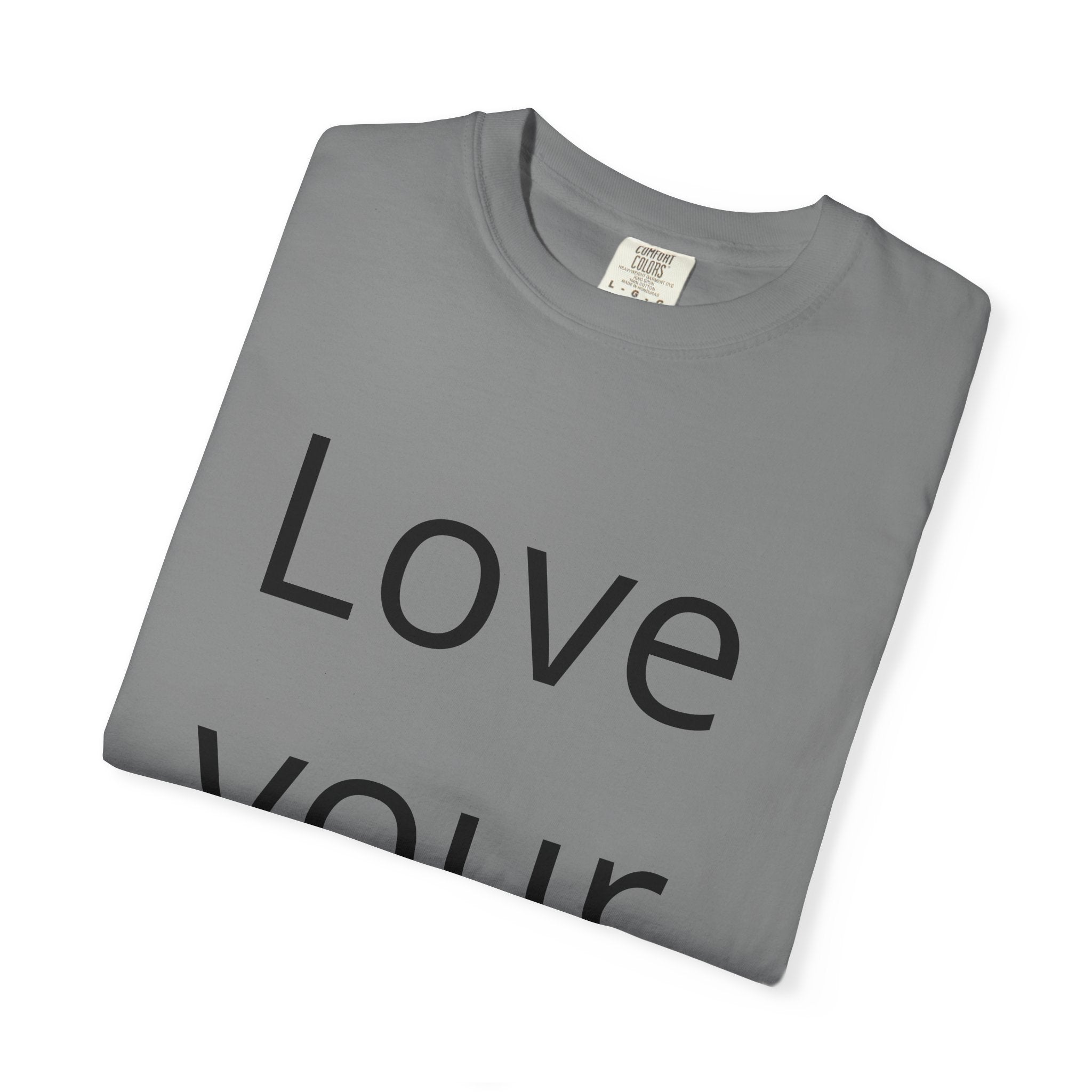 Love Your Fate T-Shirt — Minimal Inspirational Quote Tee