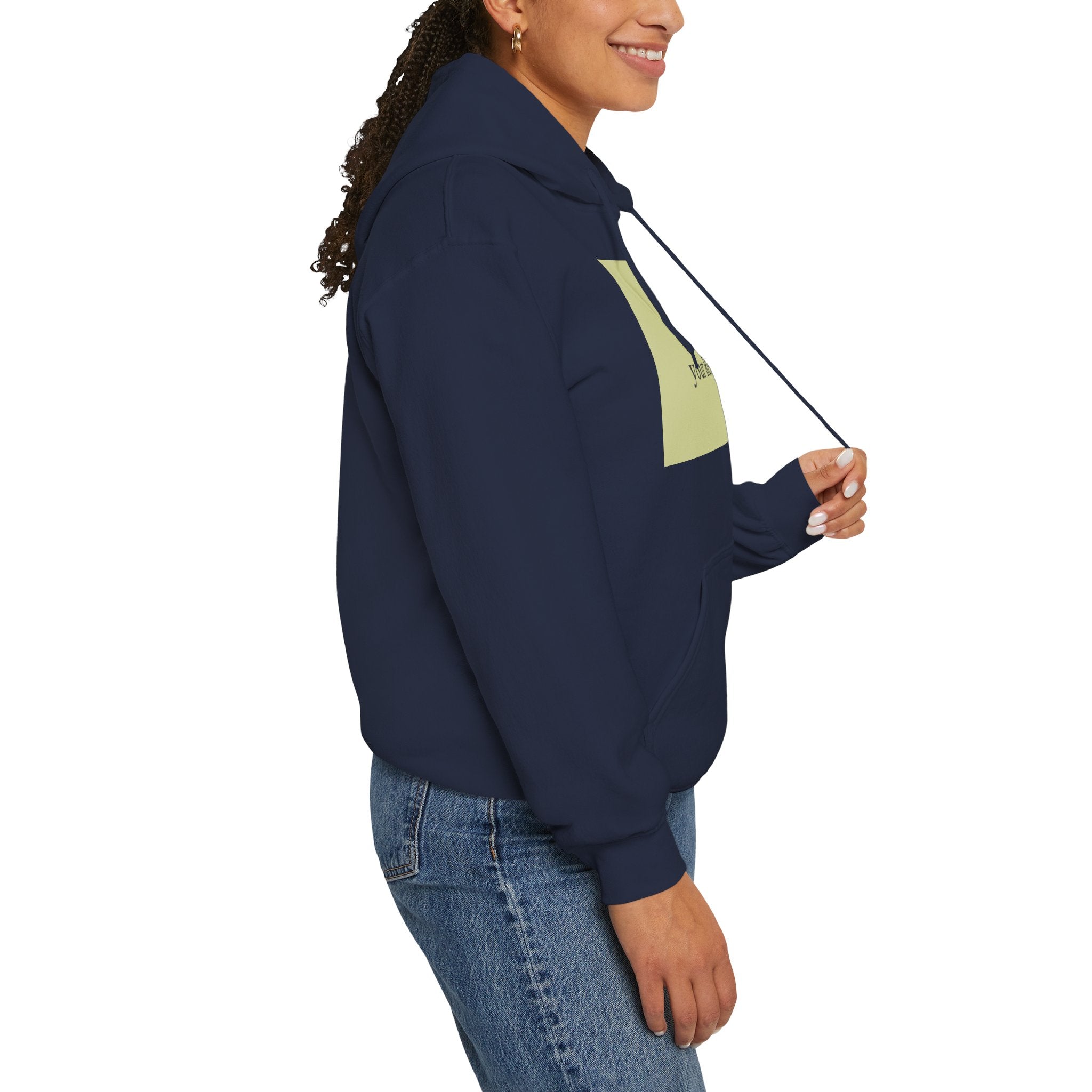 Hoodie — "Choose Your Response" Minimal Motivational Pullover
