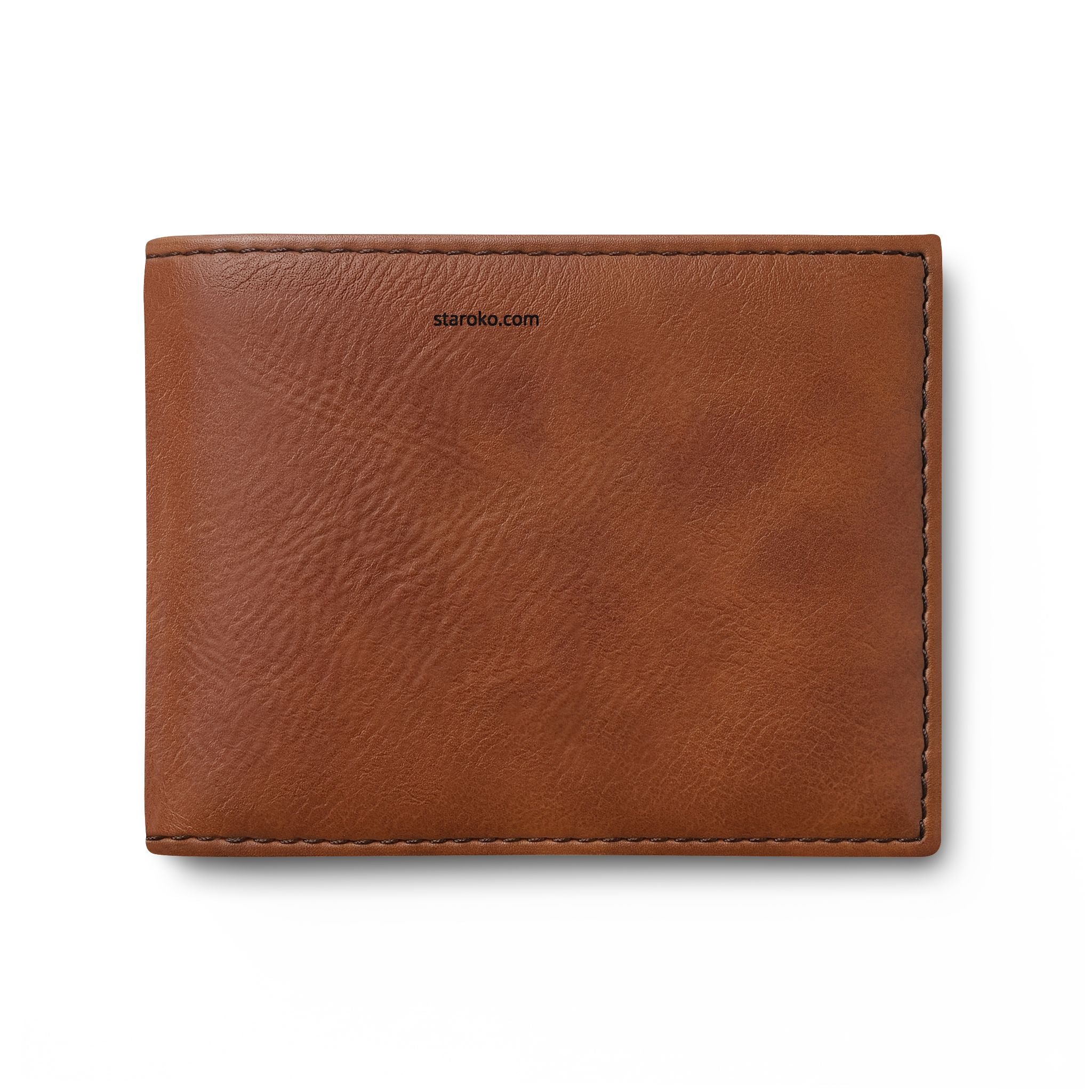 Slim Bi-Fold Wallet — Minimal Leather Flip Wallet