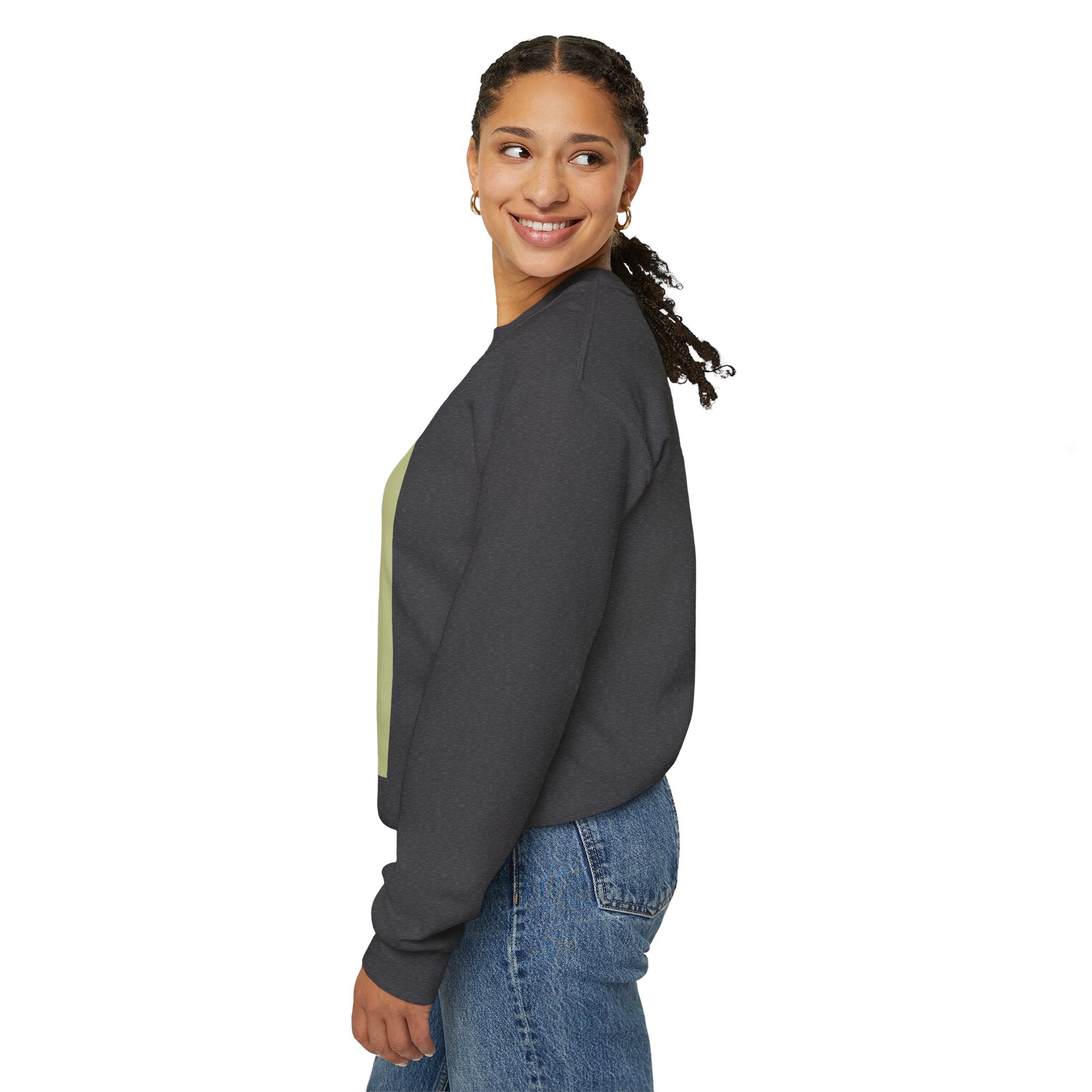 Crewneck Sweatshirt — 'Choose Your Response' Minimalist Motivational Pullover