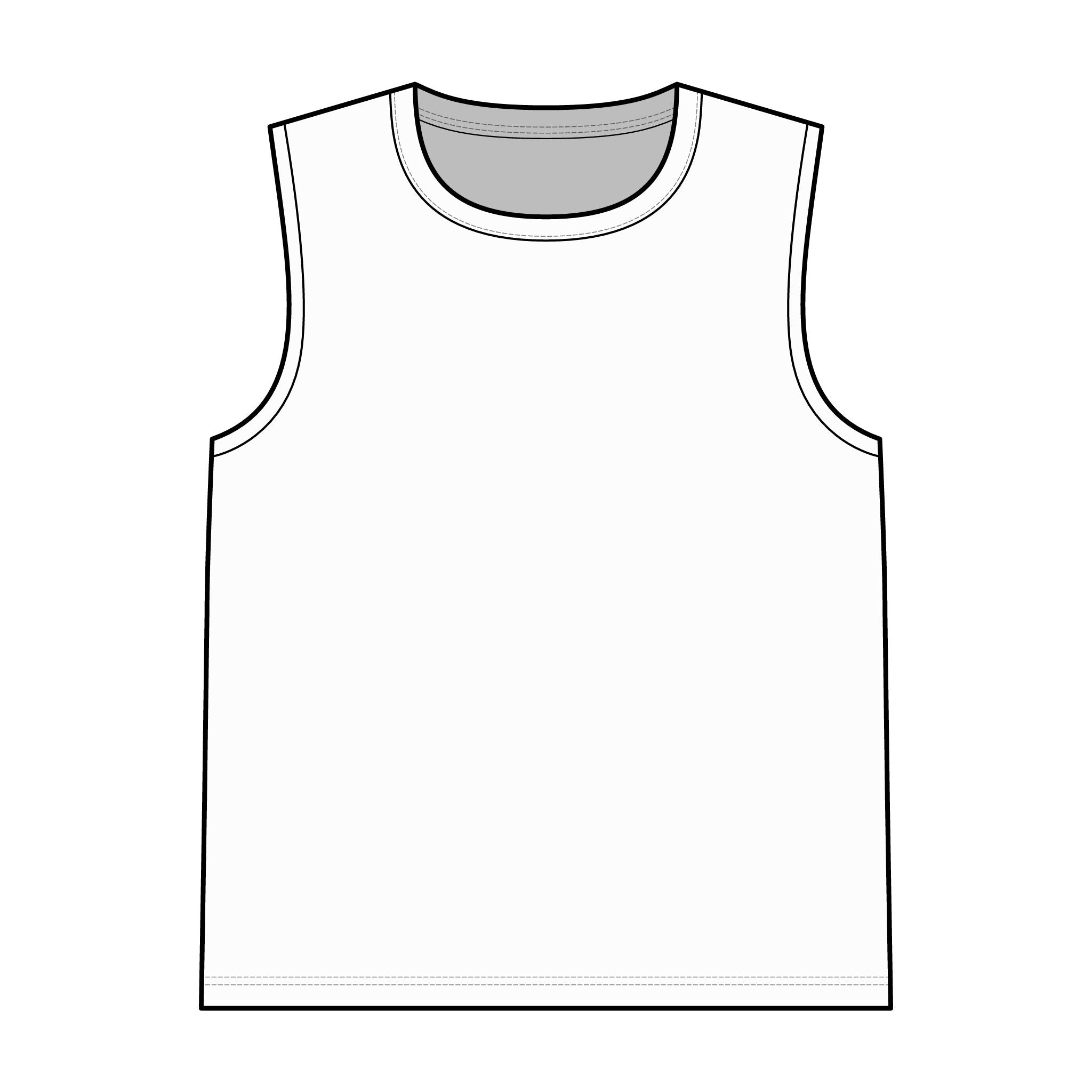 Garment-Dyed Tank Top — Vintage Washed Sleeveless Tee
