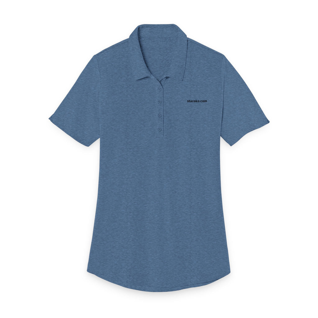 Ladies Fine Pique Blend Polo — Women's Classic Short‑Sleeve Work & Golf Shirt